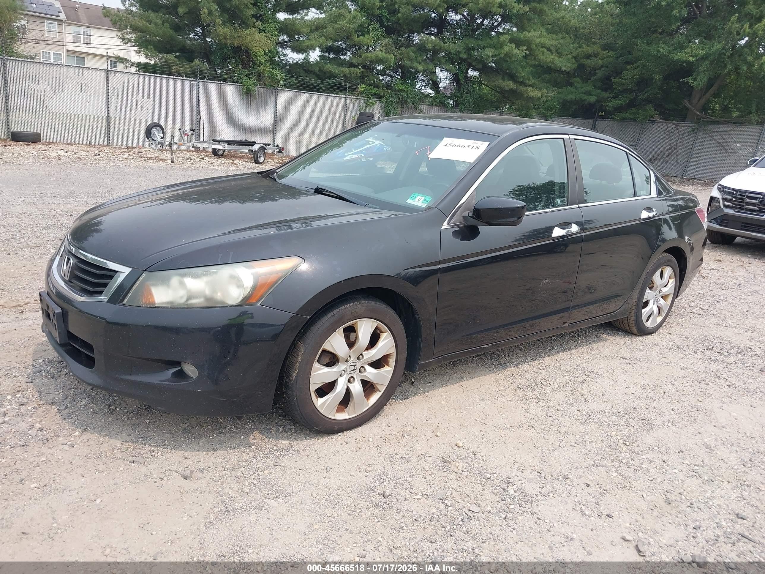 2008 Honda Accord 3.5 Ex-l Черный vin: 1HGCP36868A066146