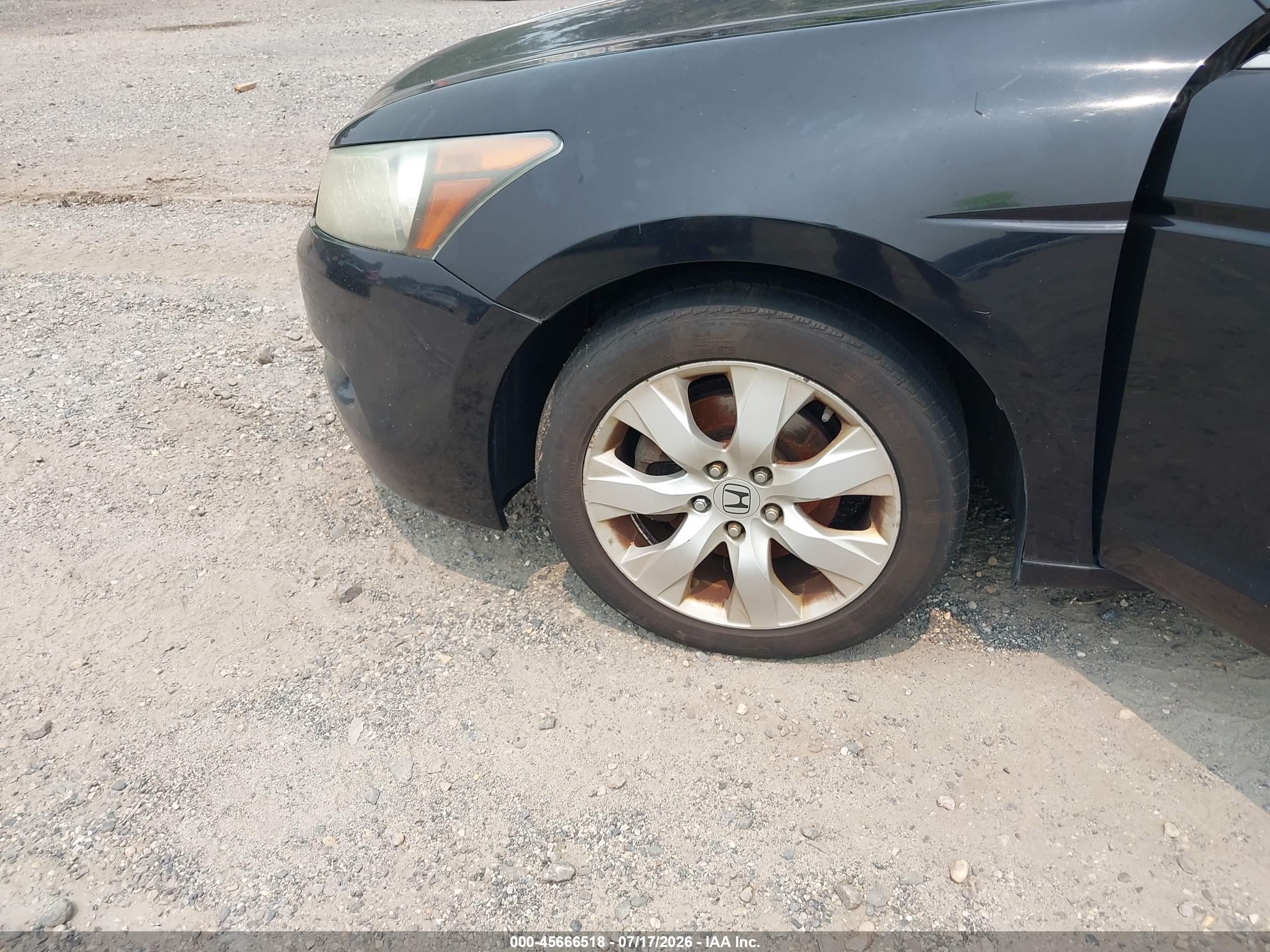 2008 Honda Accord 3.5 Ex-l Черный vin: 1HGCP36868A066146