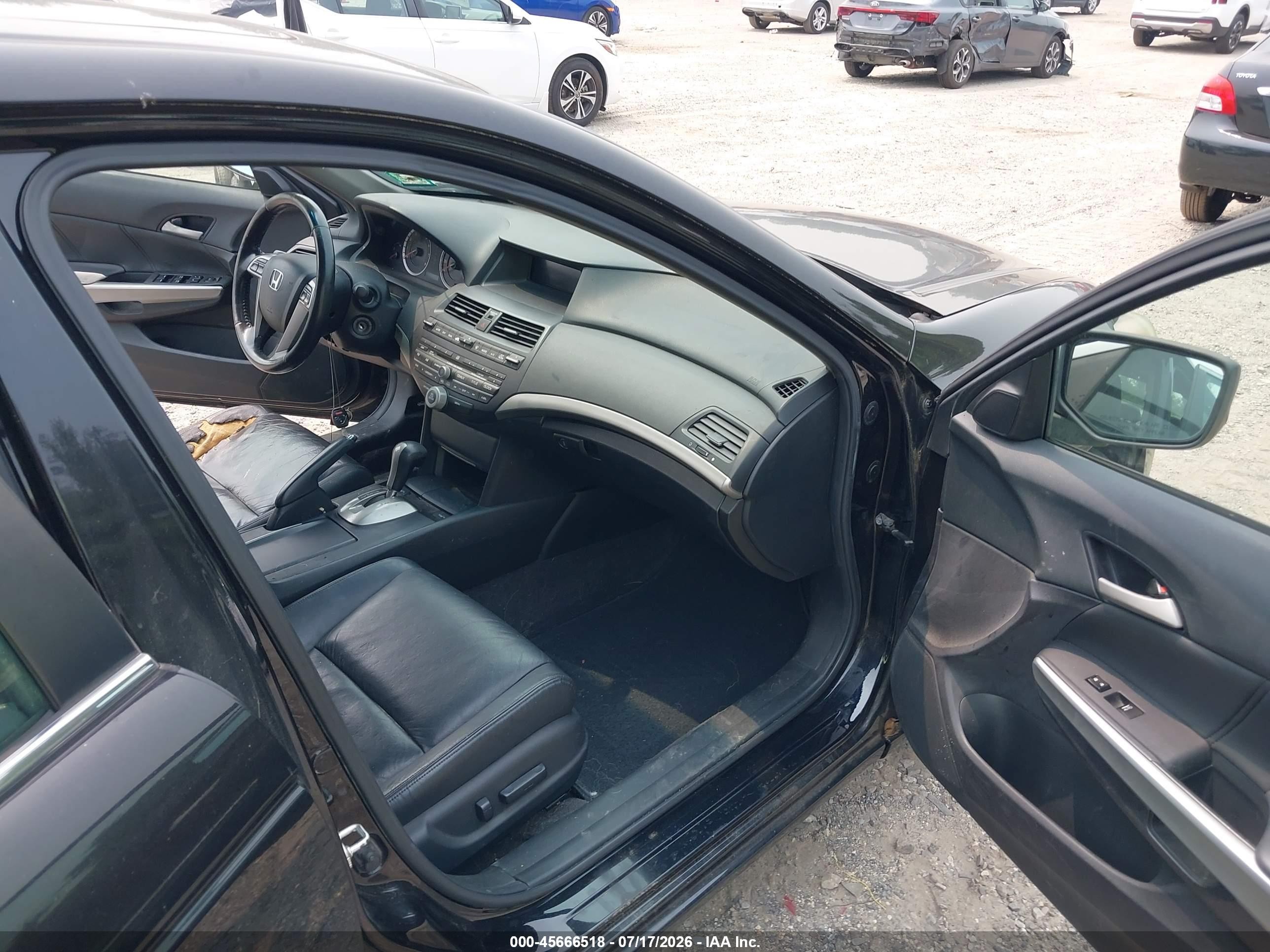 2008 Honda Accord 3.5 Ex-l Черный vin: 1HGCP36868A066146