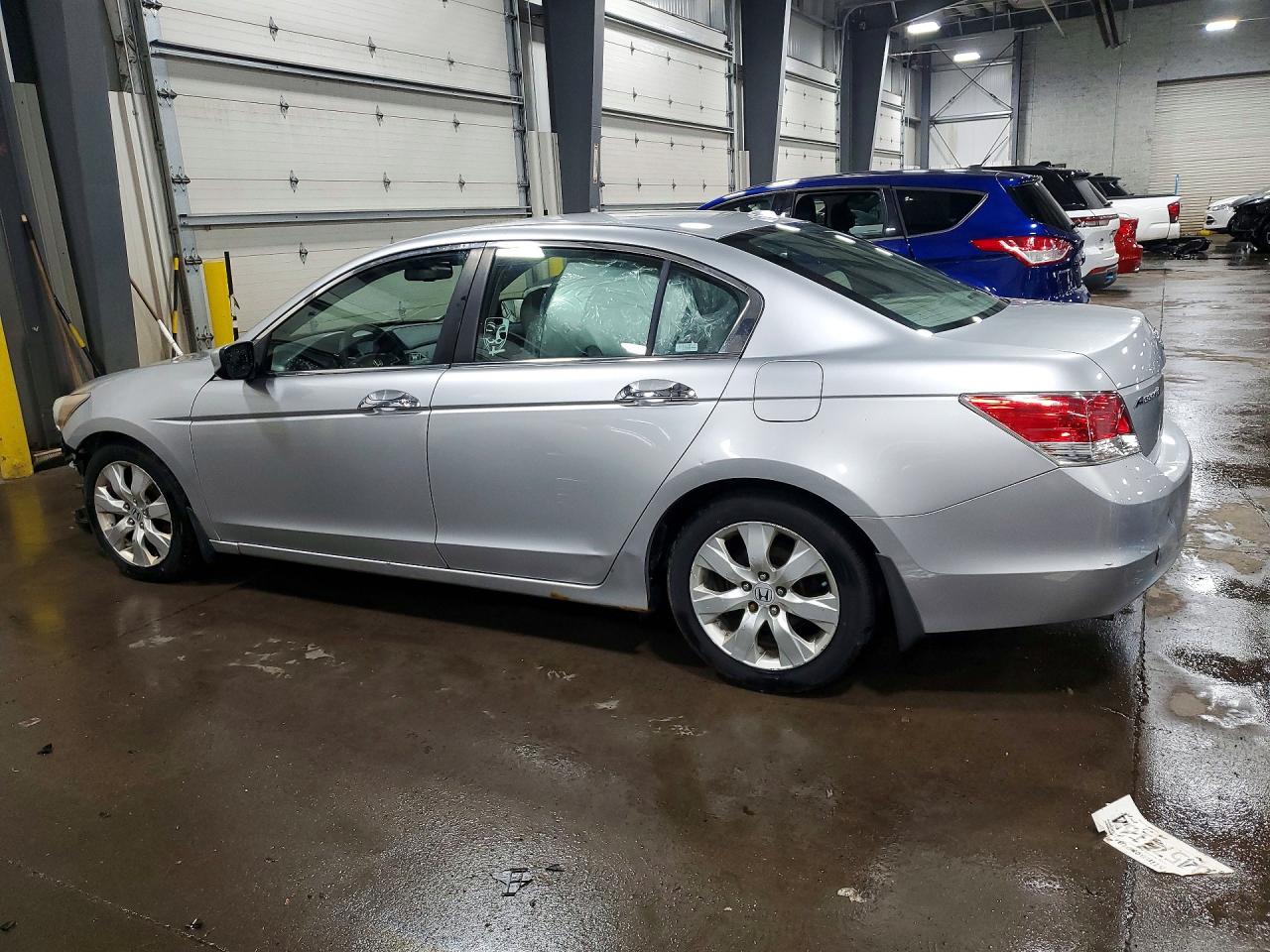 2008 Honda Accord Exl Silver vin: 1HGCP36868A078913