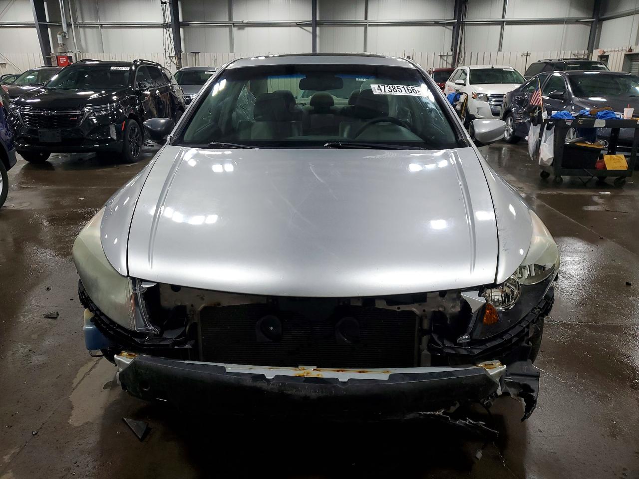 2008 Honda Accord Exl Silver vin: 1HGCP36868A078913