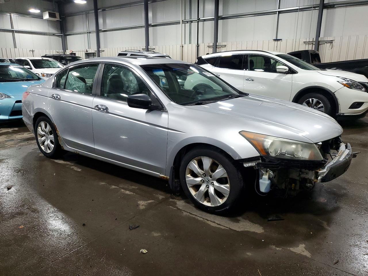 2008 Honda Accord Exl Silver vin: 1HGCP36868A078913