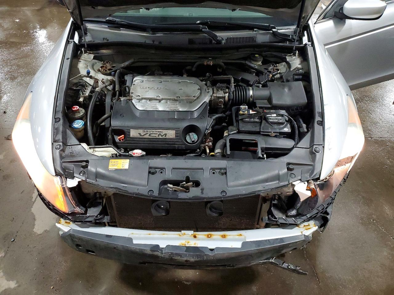 2008 Honda Accord Exl Silver vin: 1HGCP36868A078913