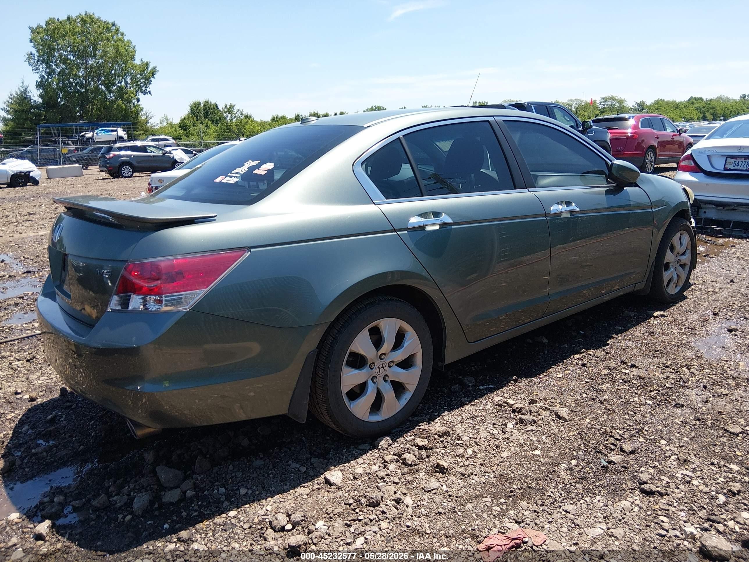 2009 Honda Accord 3.5 Ex-l Gray vin: 1HGCP36869A001881