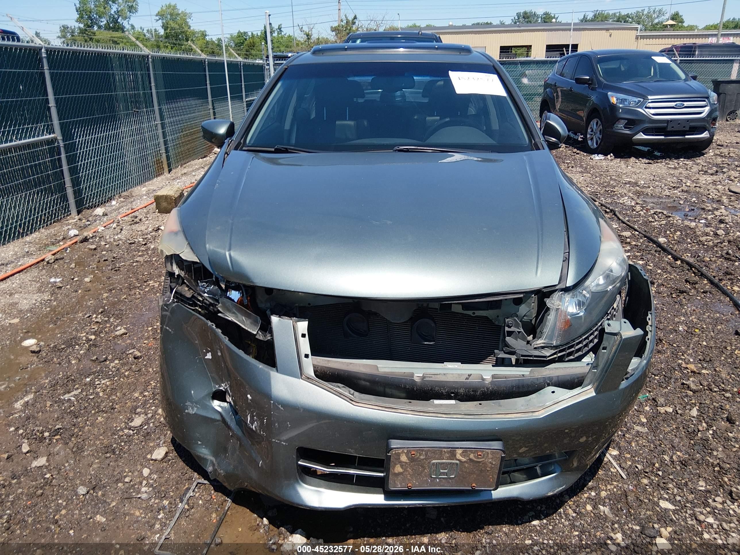 2009 Honda Accord 3.5 Ex-l Gray vin: 1HGCP36869A001881