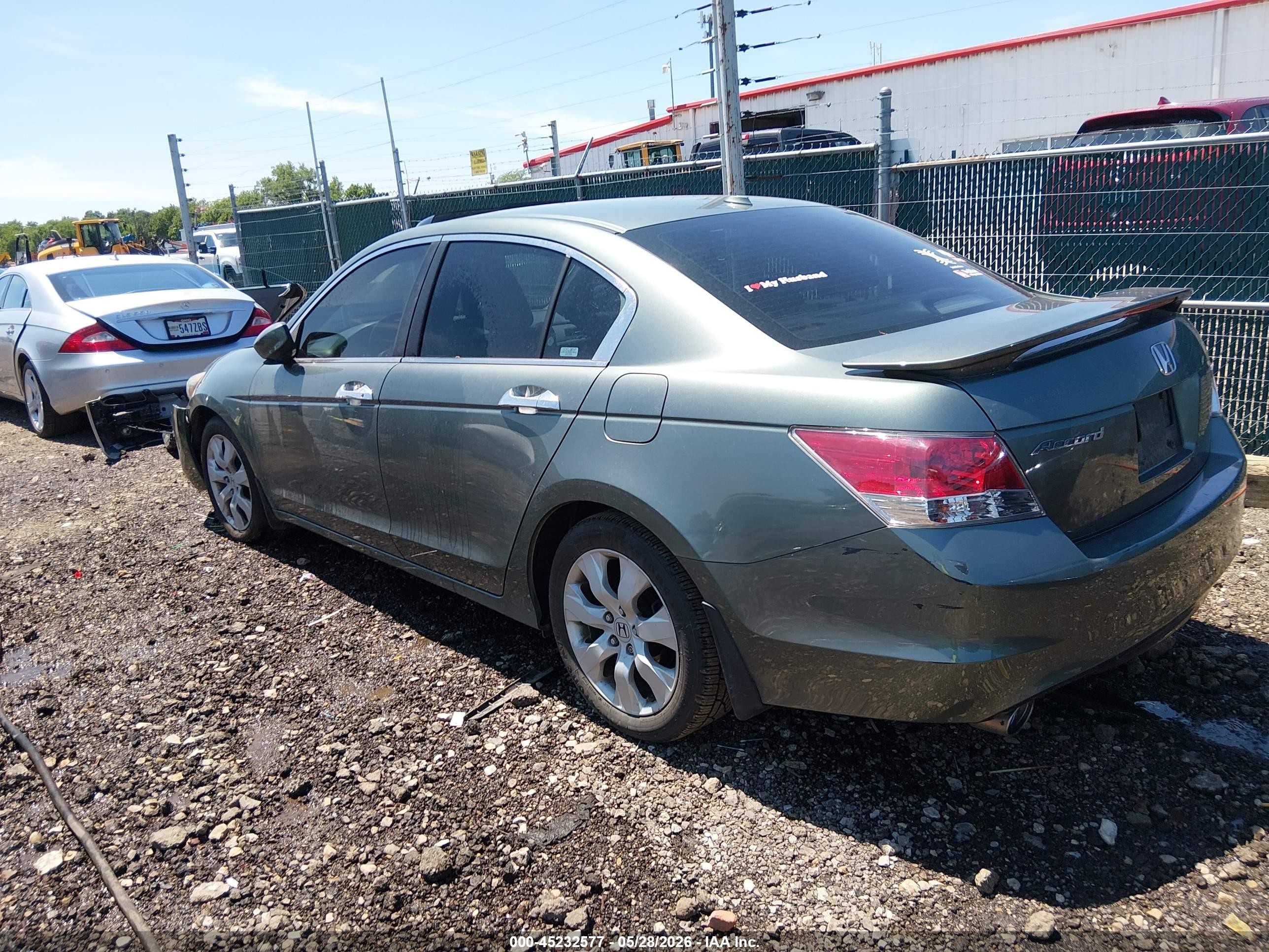 2009 Honda Accord 3.5 Ex-l Gray vin: 1HGCP36869A001881