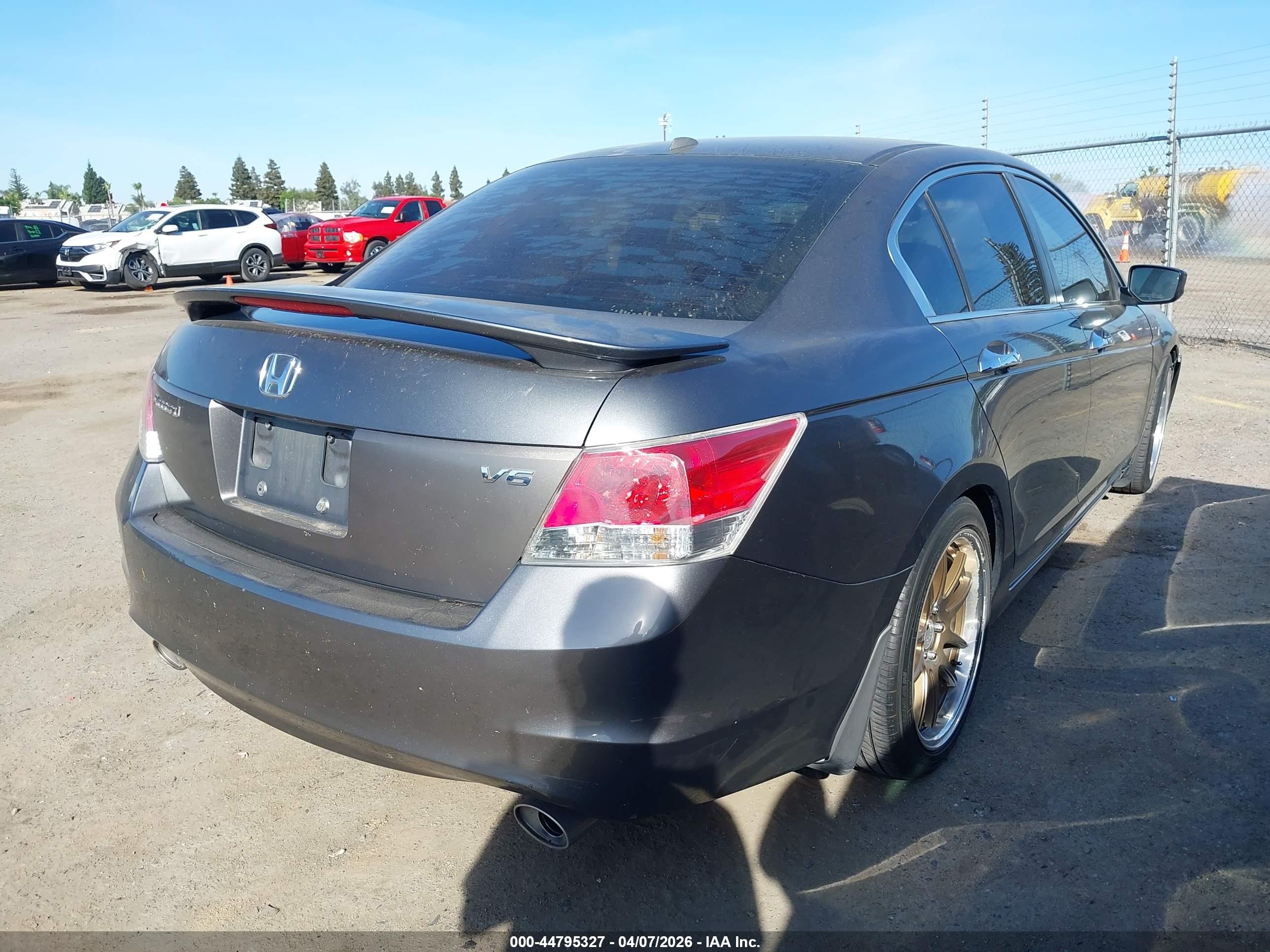 2009 Honda Accord 3.5 Ex-l Серый vin: 1HGCP36869A003159