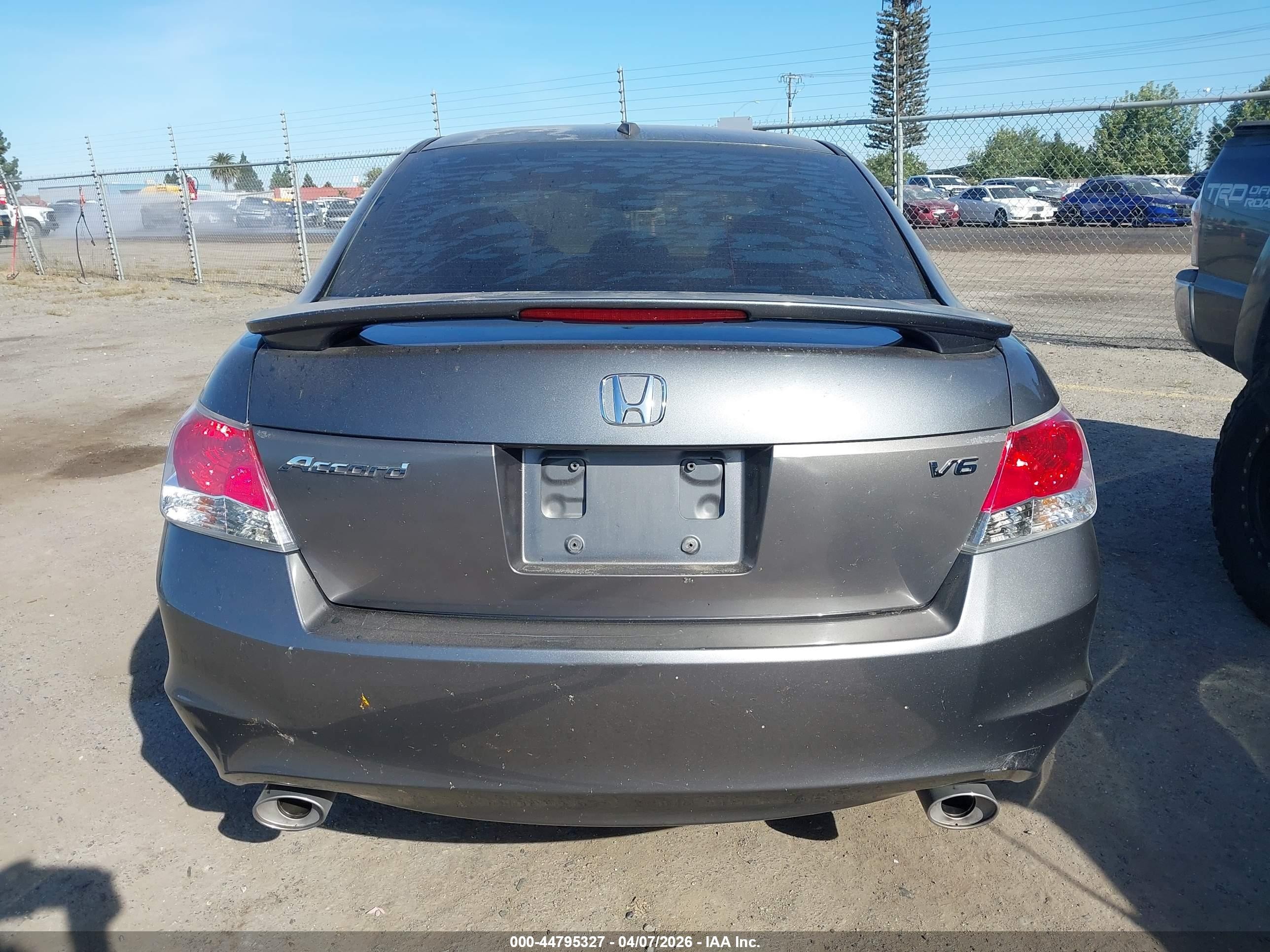 2009 Honda Accord 3.5 Ex-l Серый vin: 1HGCP36869A003159