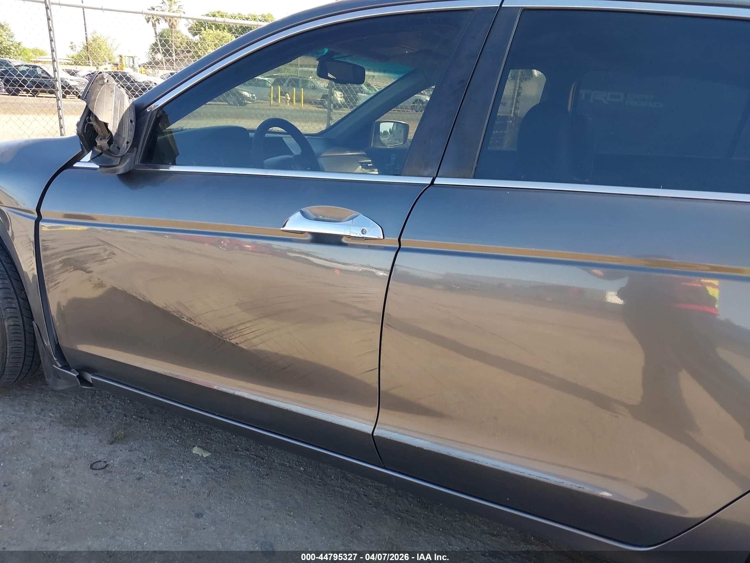 2009 Honda Accord 3.5 Ex-l Серый vin: 1HGCP36869A003159
