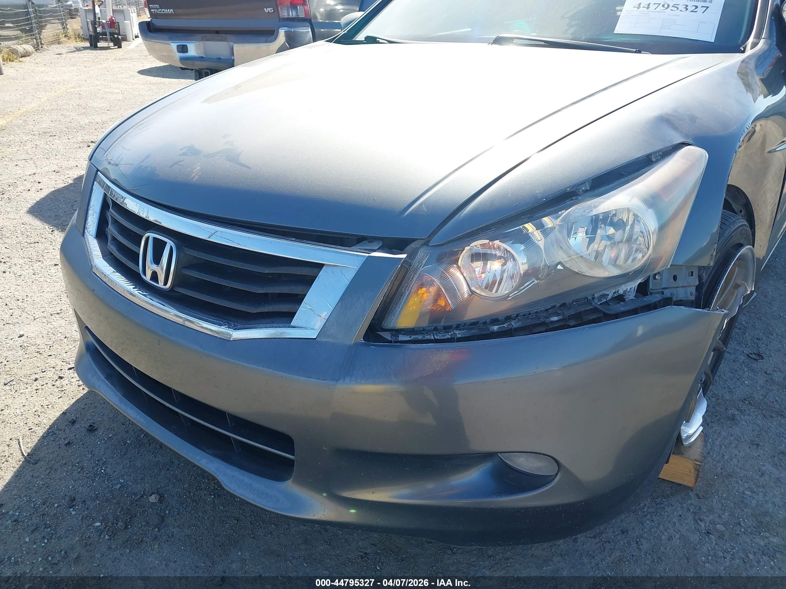 2009 Honda Accord 3.5 Ex-l Серый vin: 1HGCP36869A003159