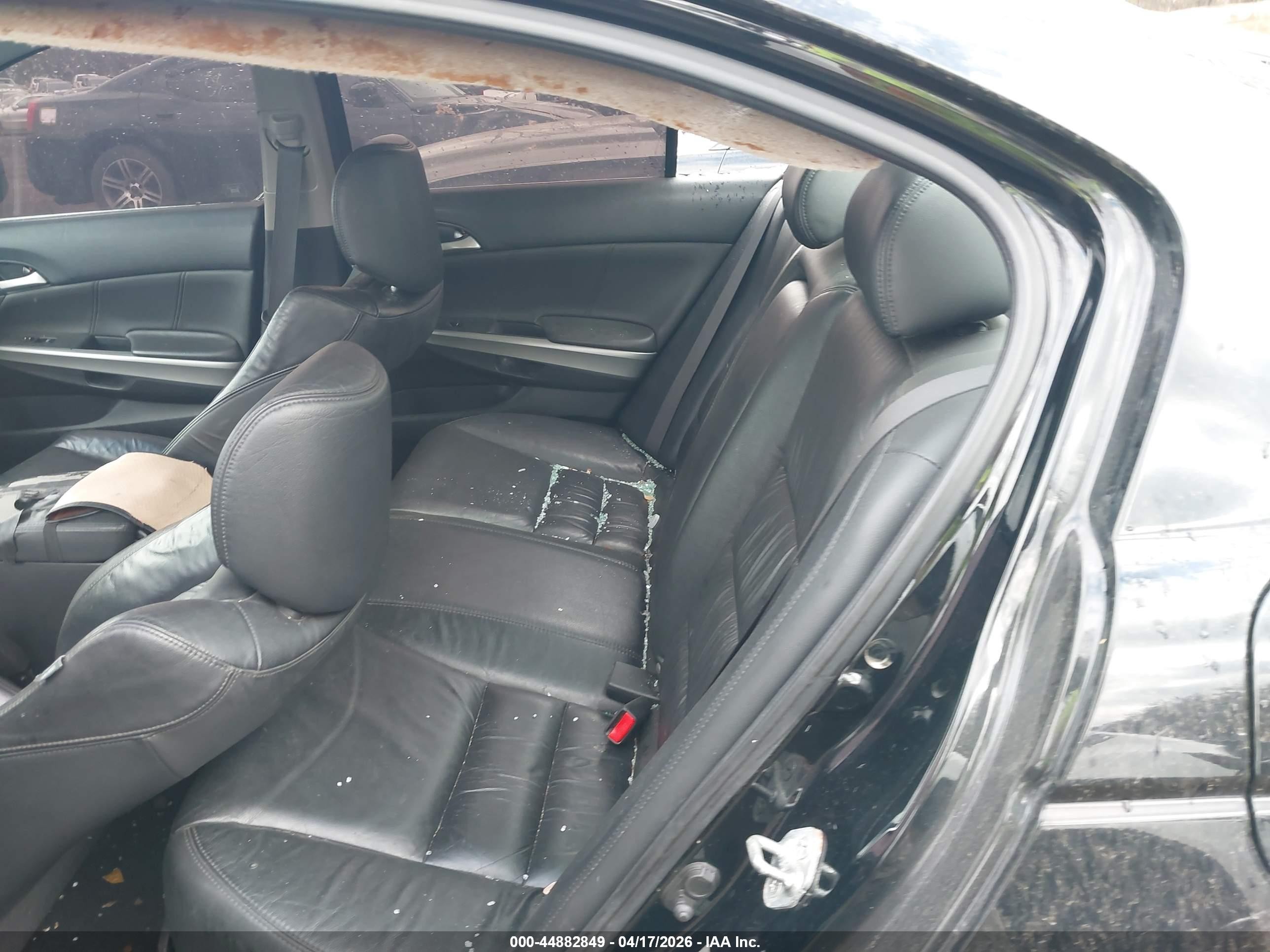 2009 Honda Accord 3.5 Ex-l Black vin: 1HGCP36869A009558