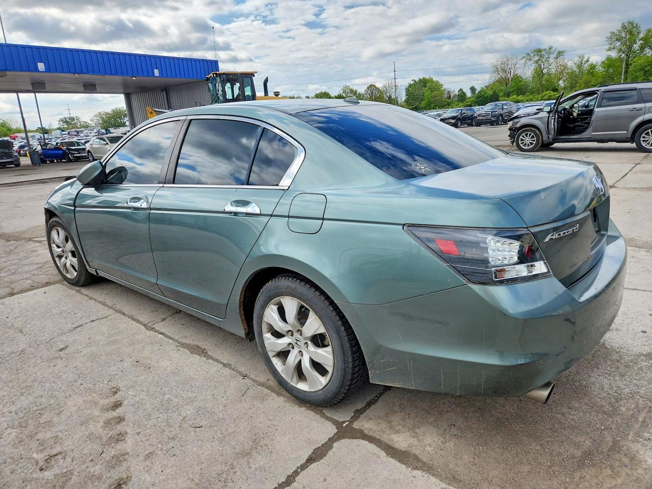 2009 Honda Accord Exl Green vin: 1HGCP36869A020561