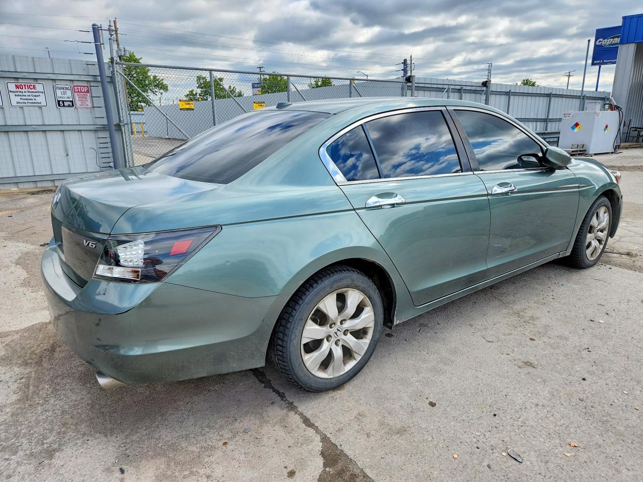 2009 Honda Accord Exl Green vin: 1HGCP36869A020561