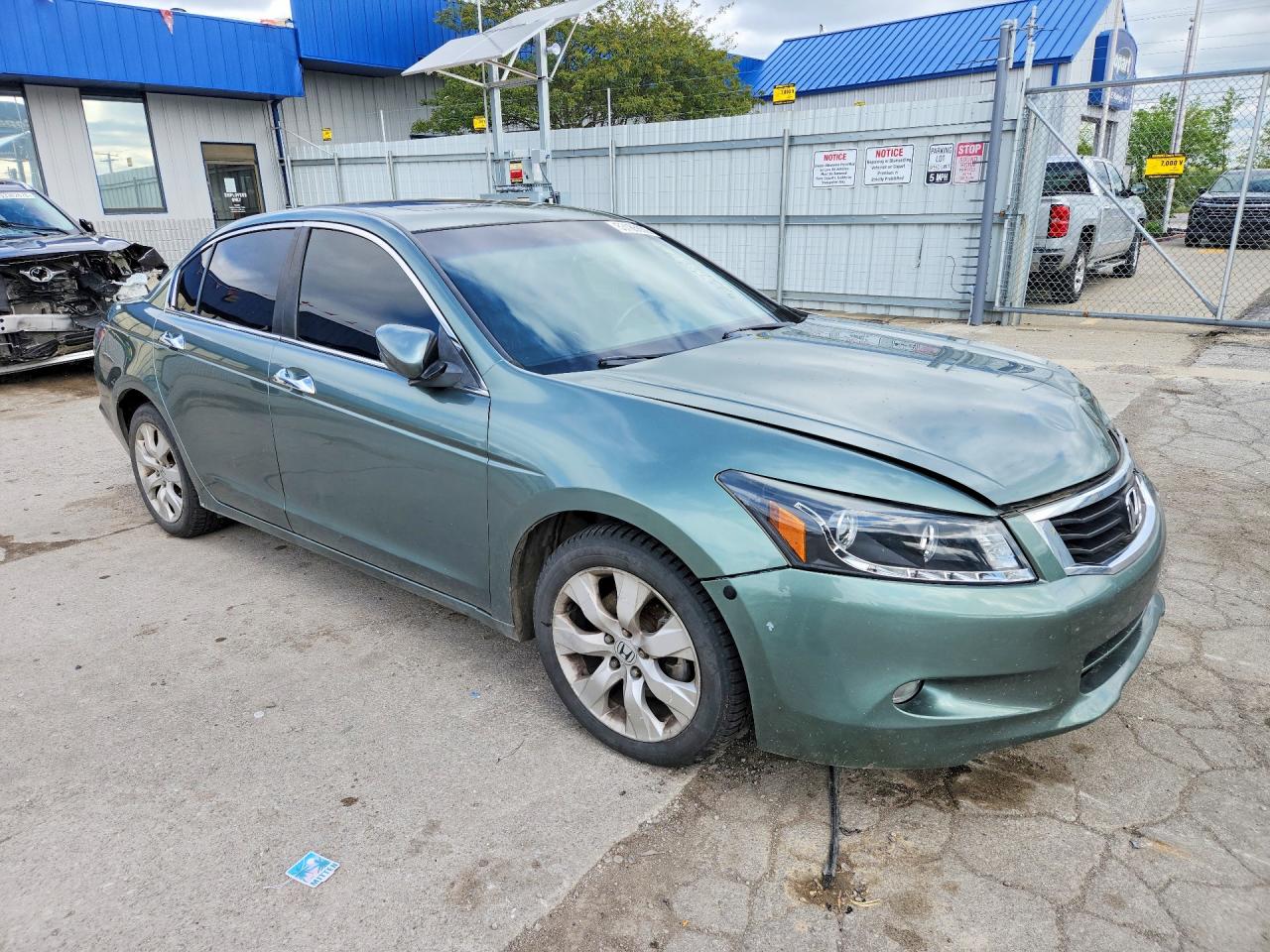 2009 Honda Accord Exl Green vin: 1HGCP36869A020561