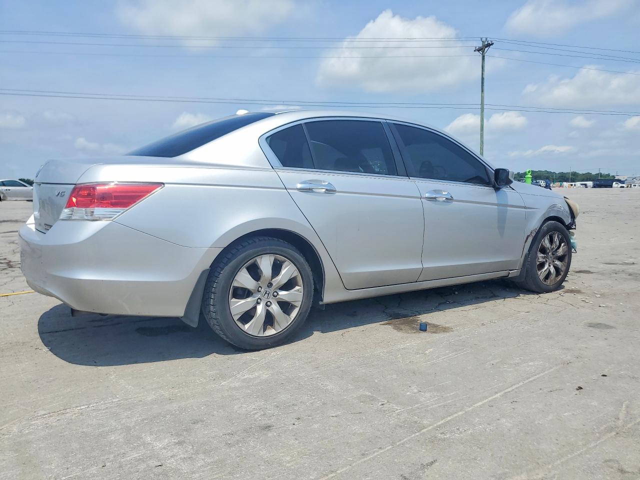 2009 Honda Accord Exl Silver vin: 1HGCP36869A042253