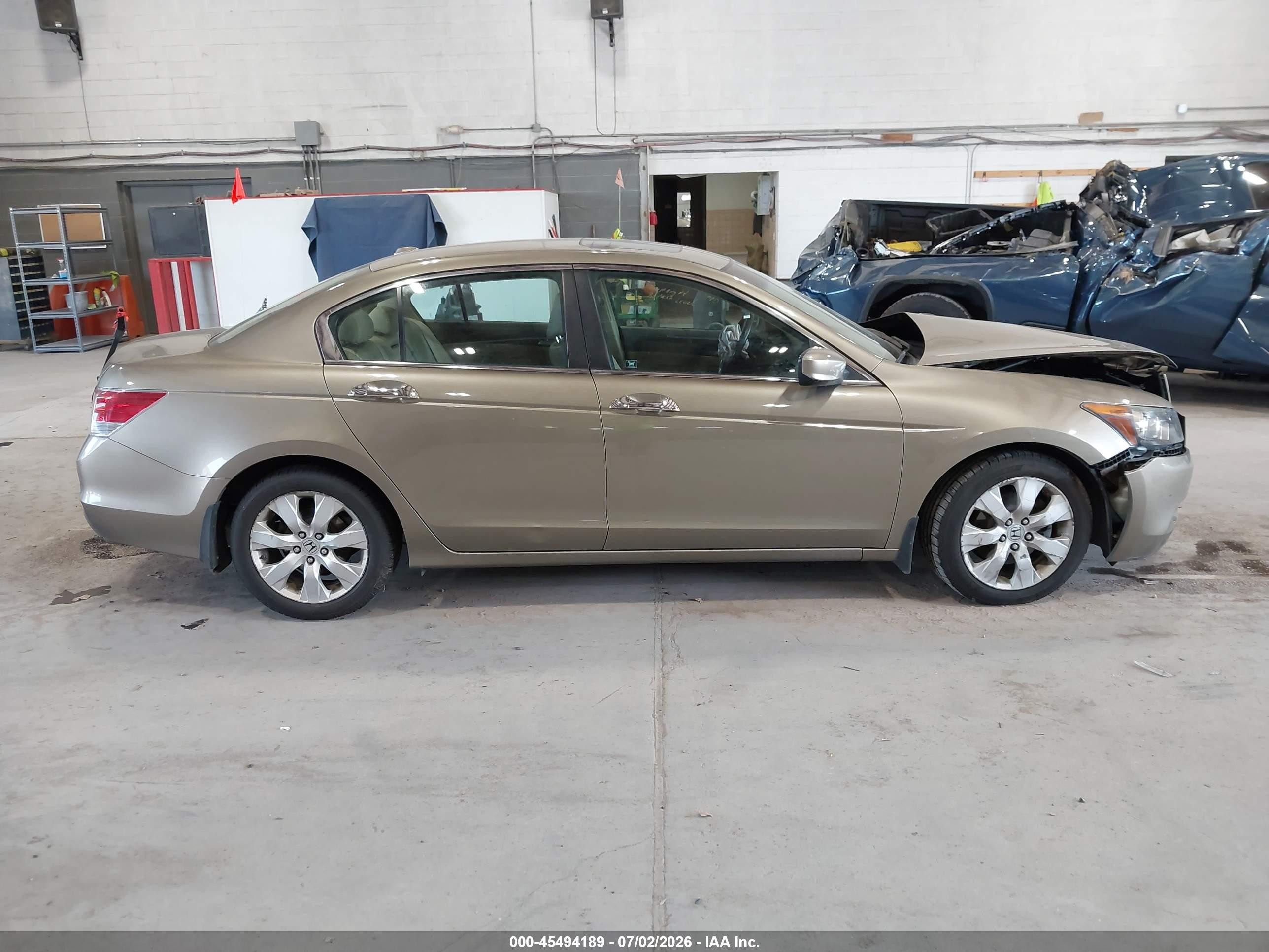 2009 Honda Accord 3.5 Ex-l Beige vin: 1HGCP36869A042673