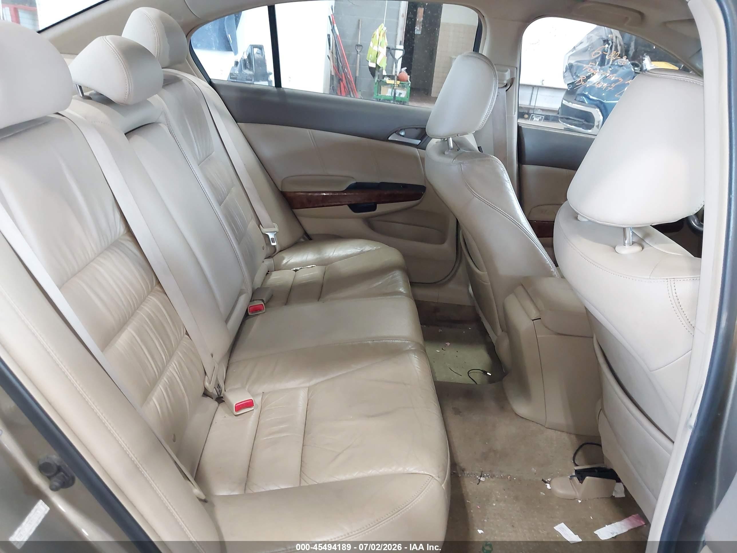 2009 Honda Accord 3.5 Ex-l Beige vin: 1HGCP36869A042673