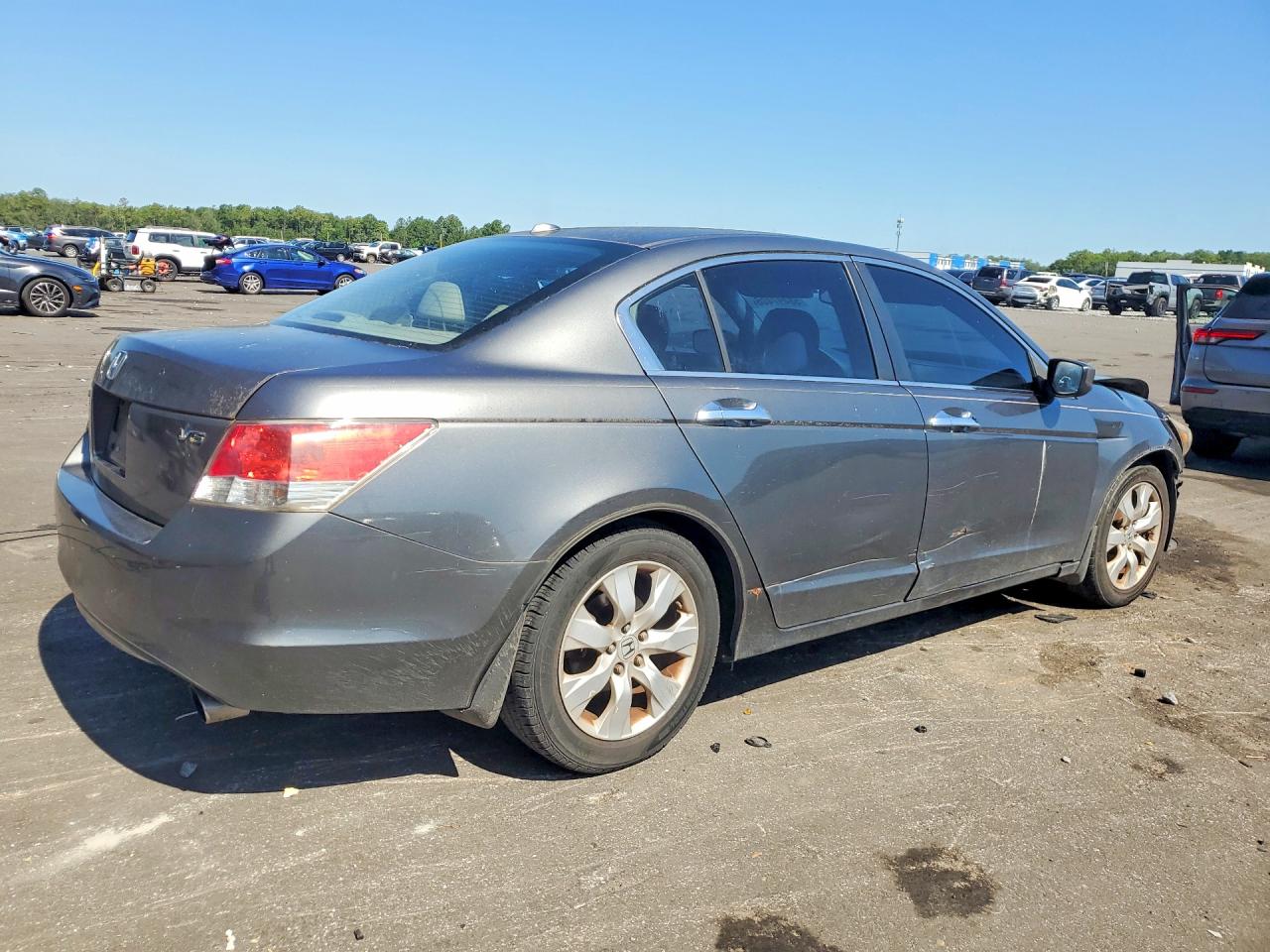 2009 Honda Accord Exl Gray vin: 1HGCP36869A048747