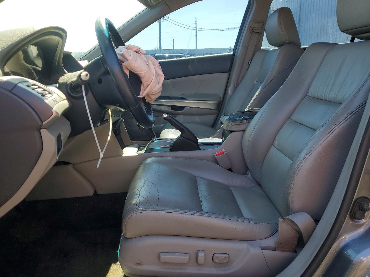 2009 Honda Accord Exl Gray vin: 1HGCP36869A048747