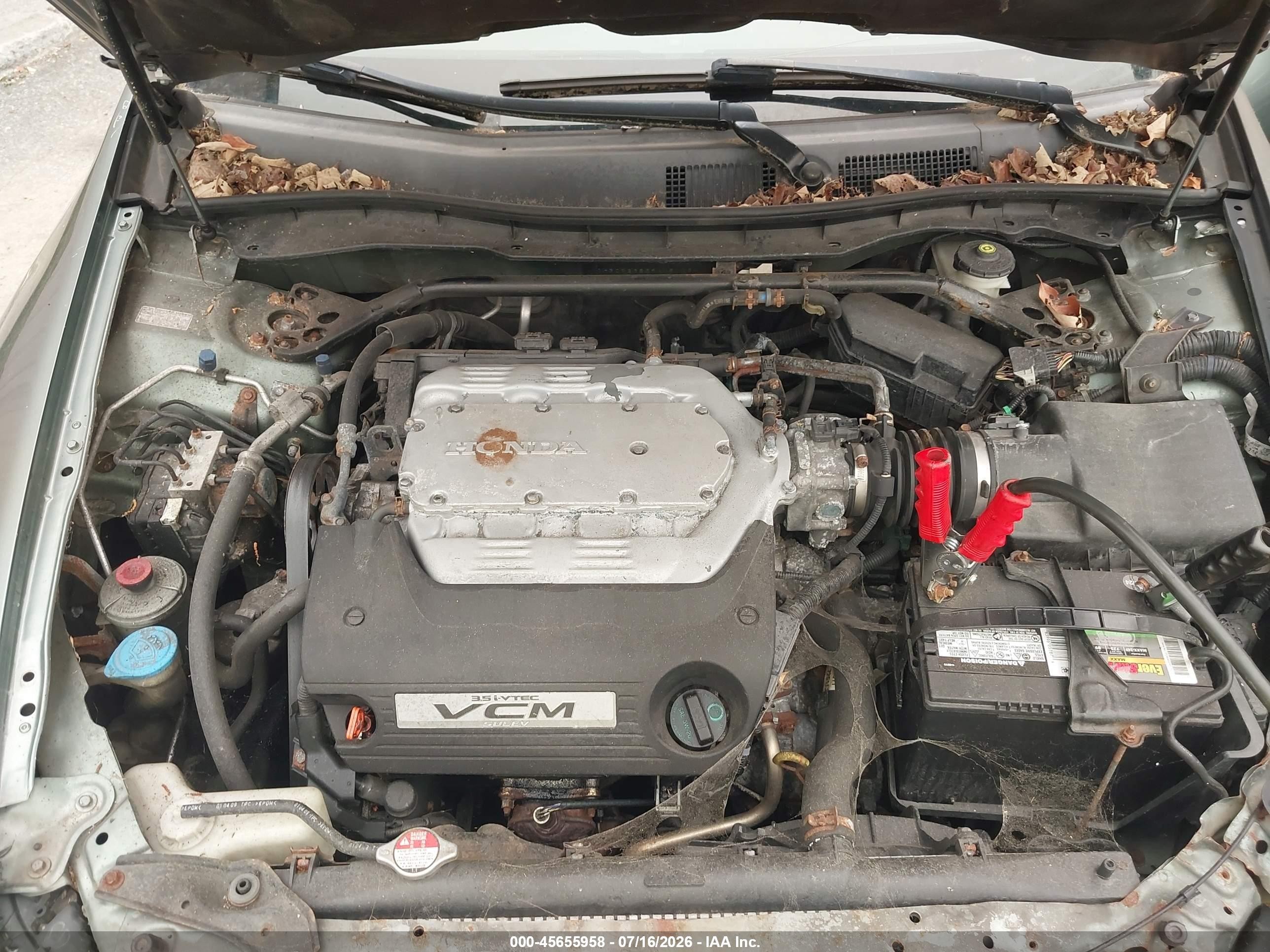 2009 Honda Accord 3.5 Ex-l Green vin: 1HGCP36869A051034