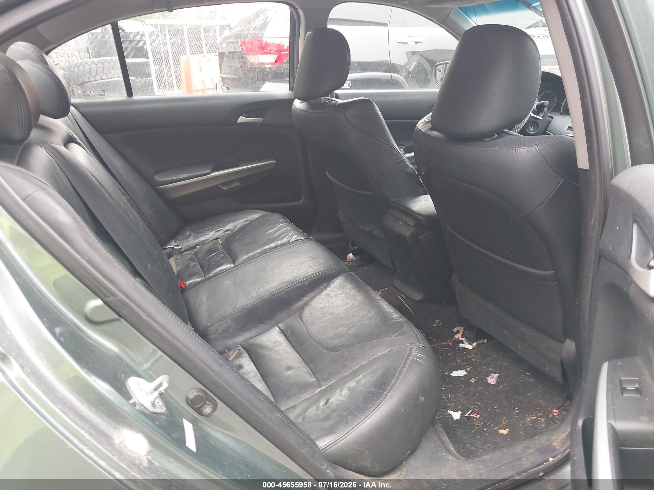 2009 Honda Accord 3.5 Ex-l Green vin: 1HGCP36869A051034
