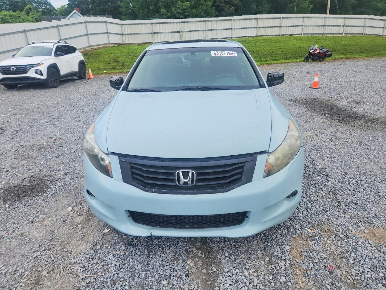 2008 Honda Accord Exl Blue vin: 1HGCP36878A002195