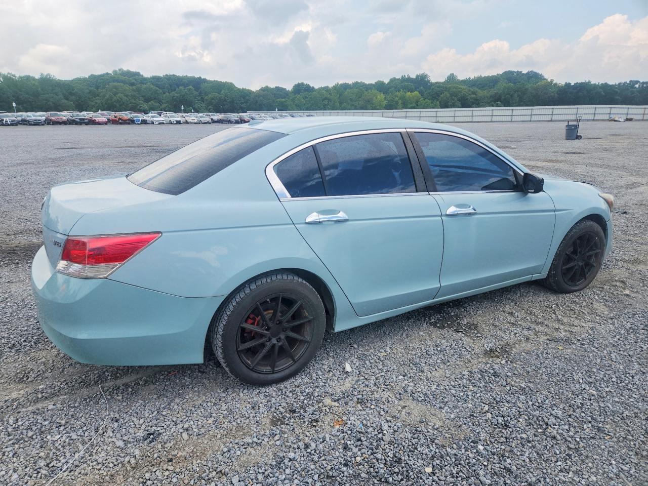 2008 Honda Accord Exl Blue vin: 1HGCP36878A002195