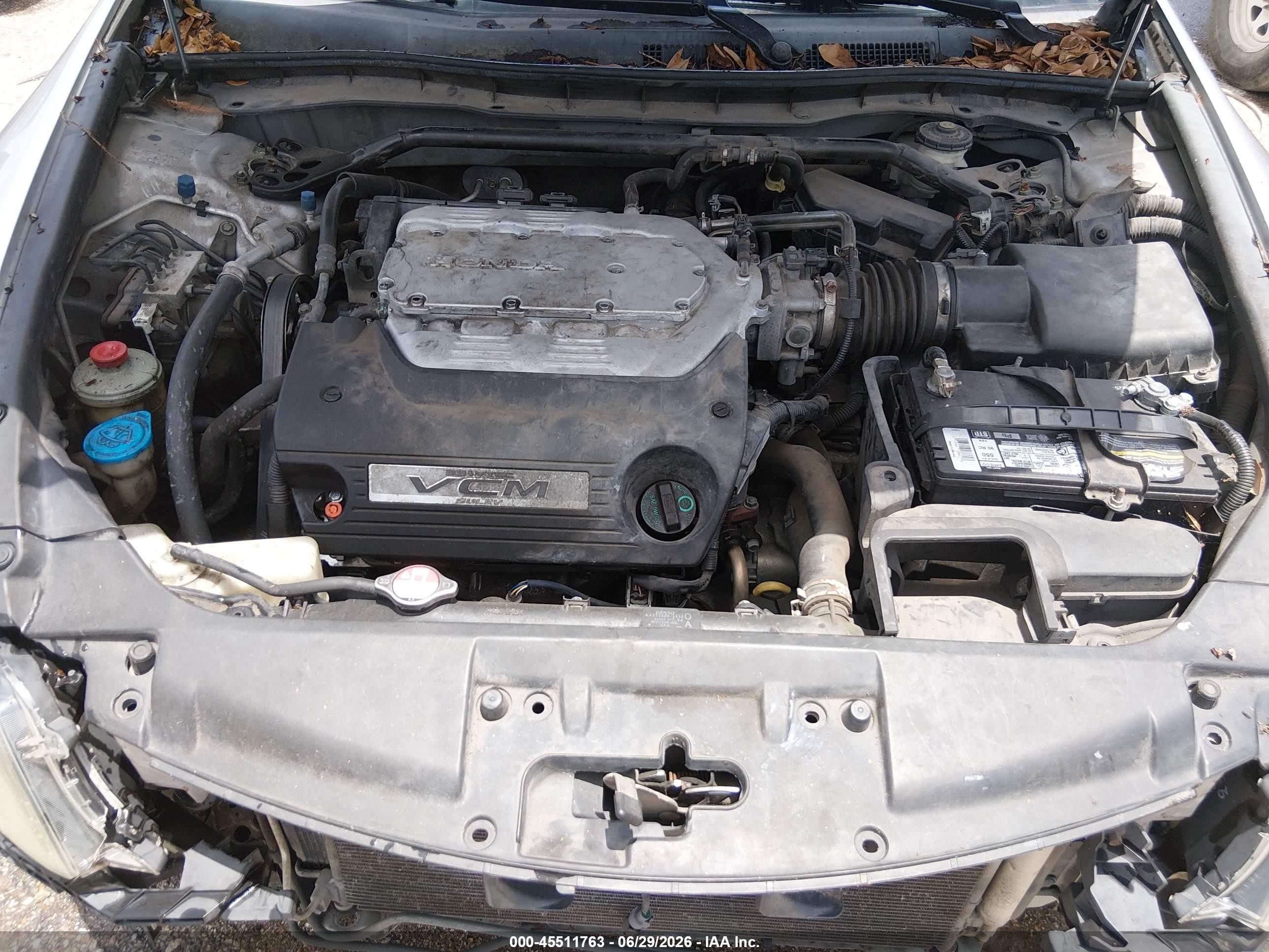2008 Honda Accord 3.5 Ex-l Silver vin: 1HGCP36878A003508