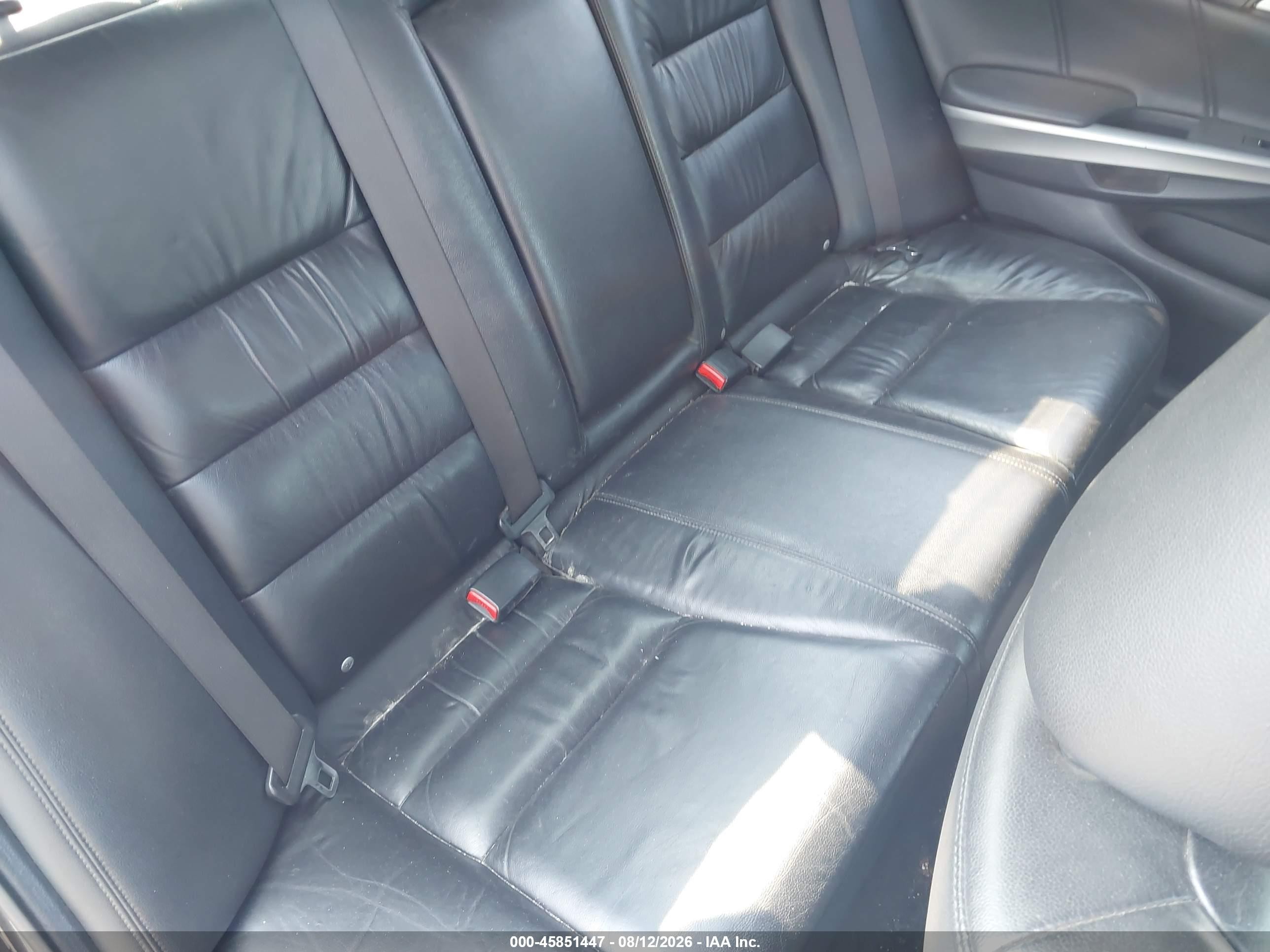 2008 Honda Accord 3.5 Ex-l Black vin: 1HGCP36878A006473