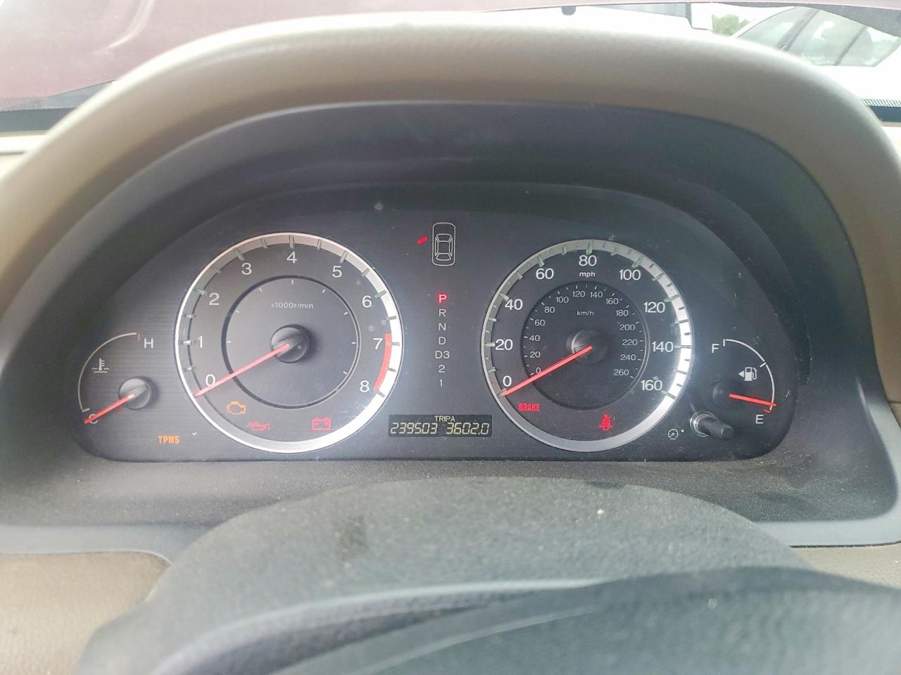 2008 Honda Accord Exl Maroon vin: 1HGCP36878A008708