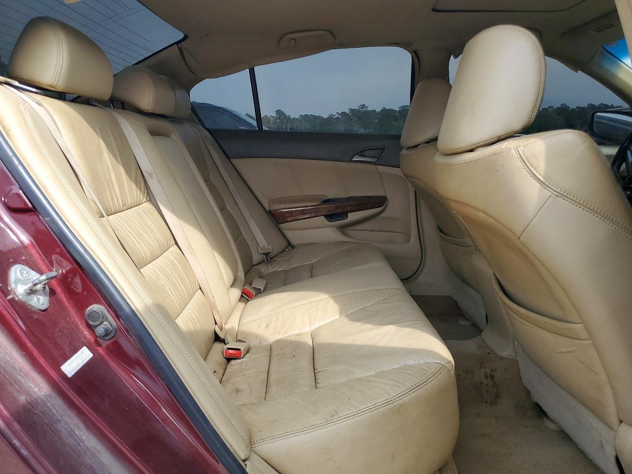 2008 Honda Accord Exl Maroon vin: 1HGCP36878A008708