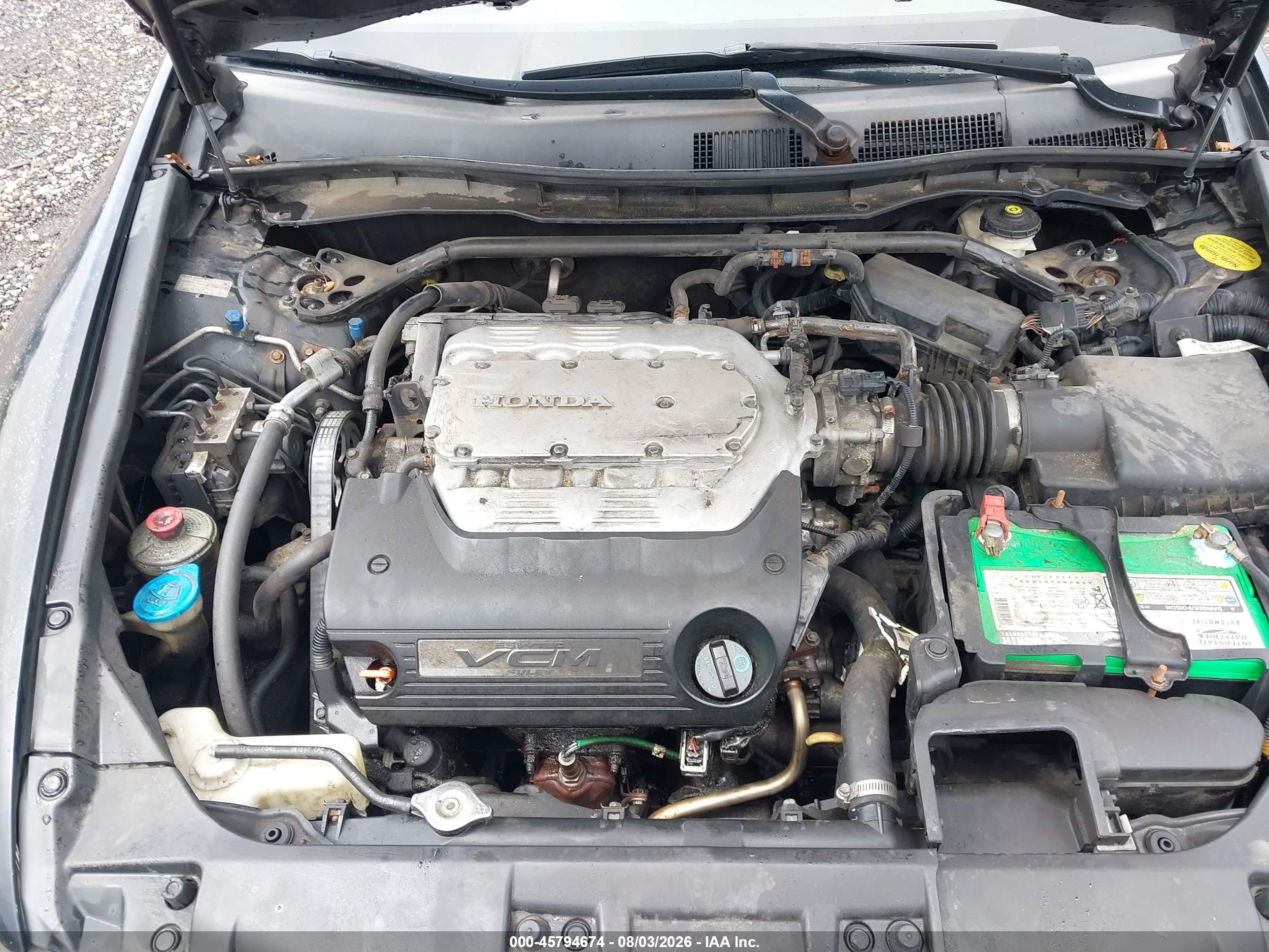 2008 Honda Accord 3.5 Ex-l Black vin: 1HGCP36878A016842