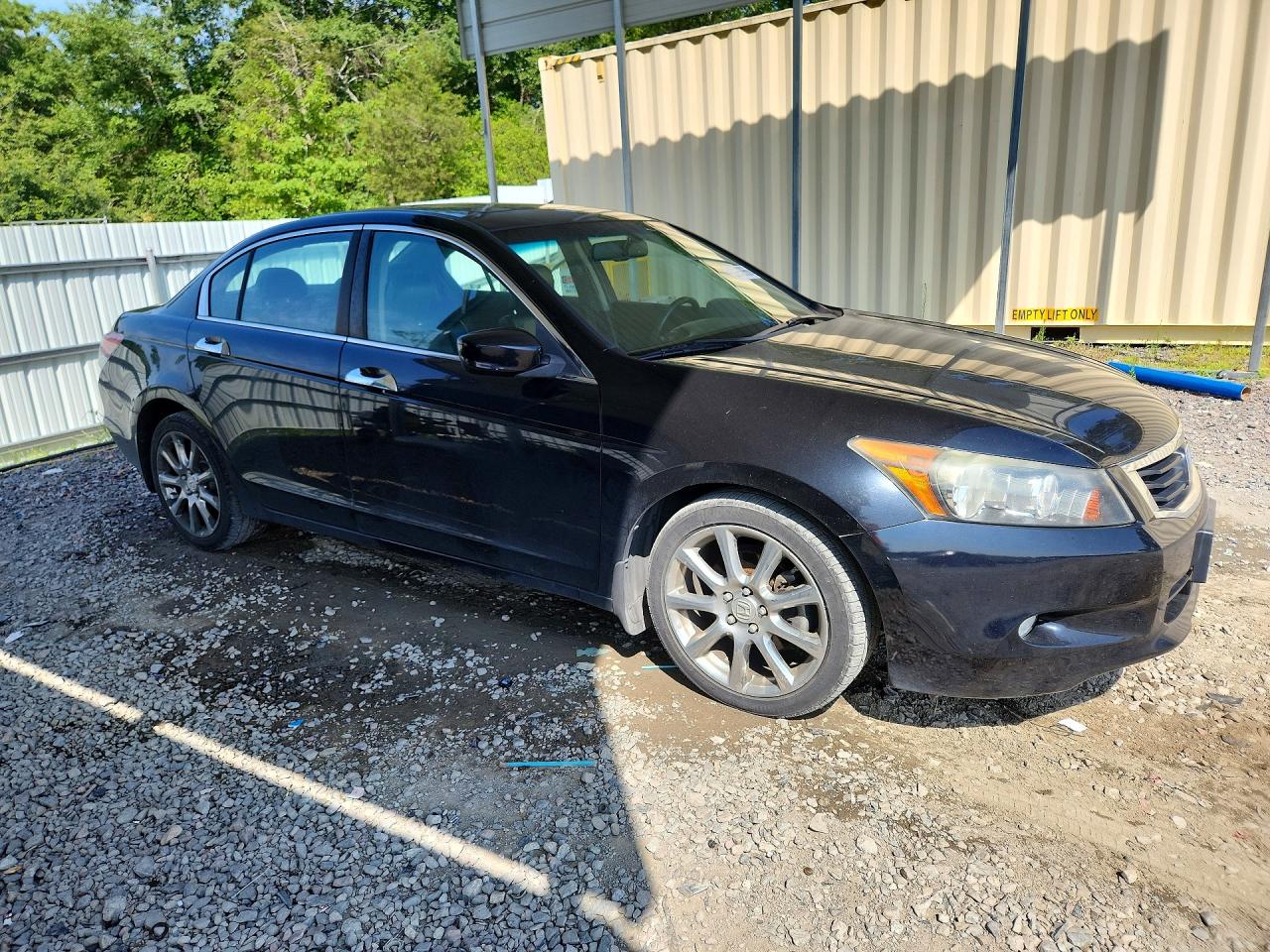2008 Honda Accord Exl Black vin: 1HGCP36878A032068