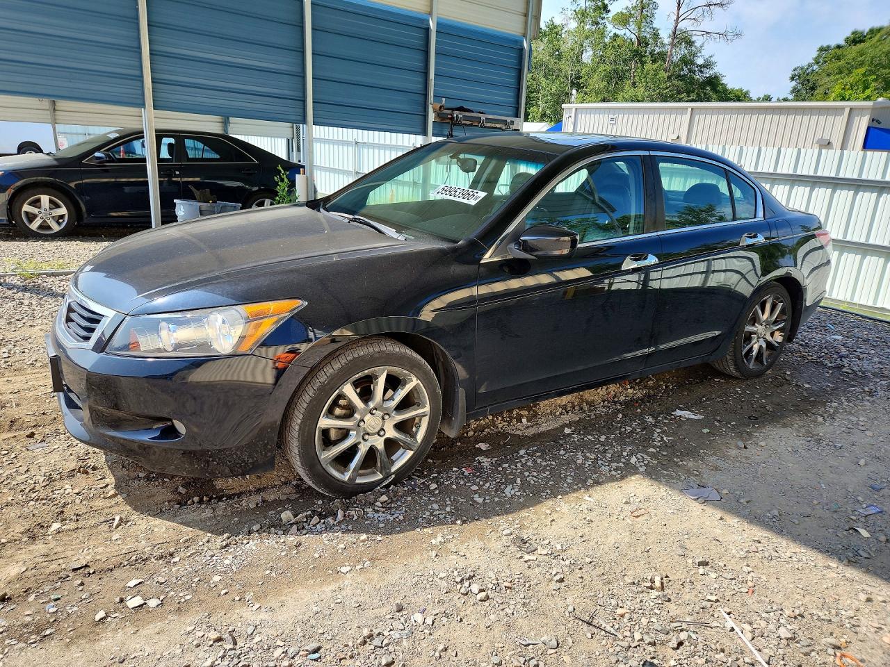 2008 Honda Accord Exl Black vin: 1HGCP36878A032068