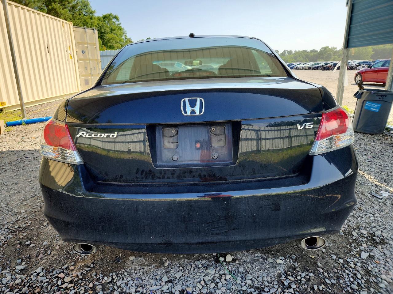 2008 Honda Accord Exl Black vin: 1HGCP36878A032068