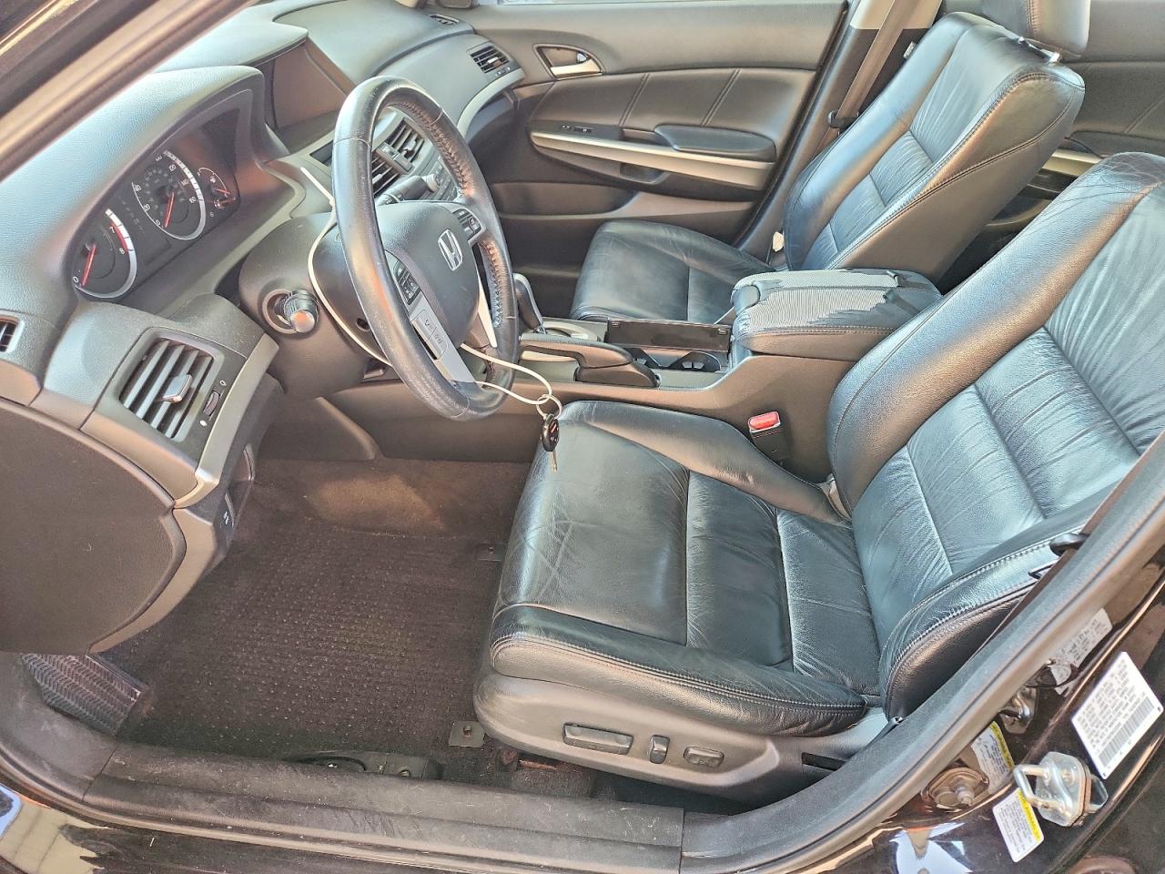 2008 Honda Accord Exl Black vin: 1HGCP36878A032068