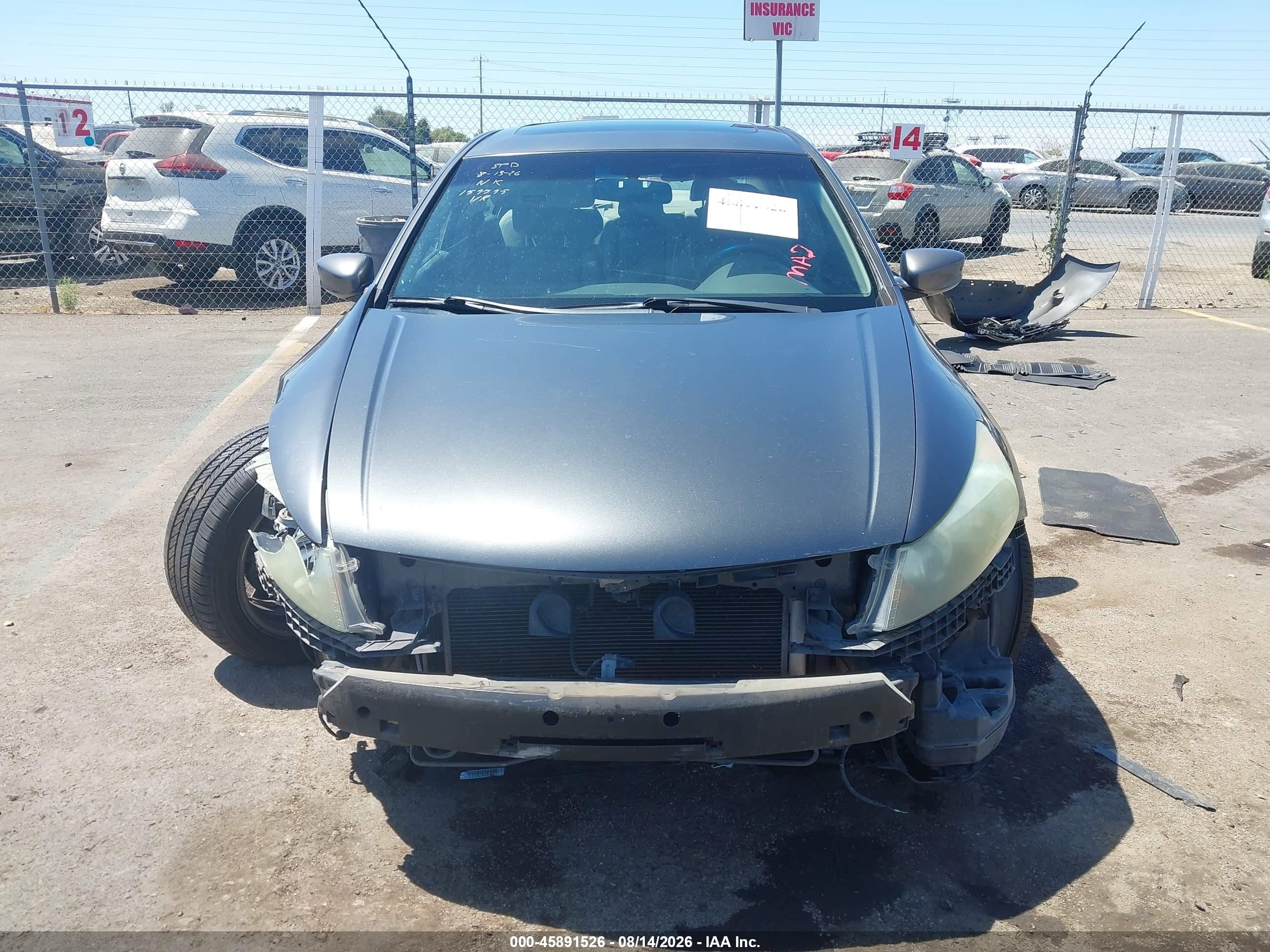 2008 Honda Accord 3.5 Ex-l Gray vin: 1HGCP36878A032829