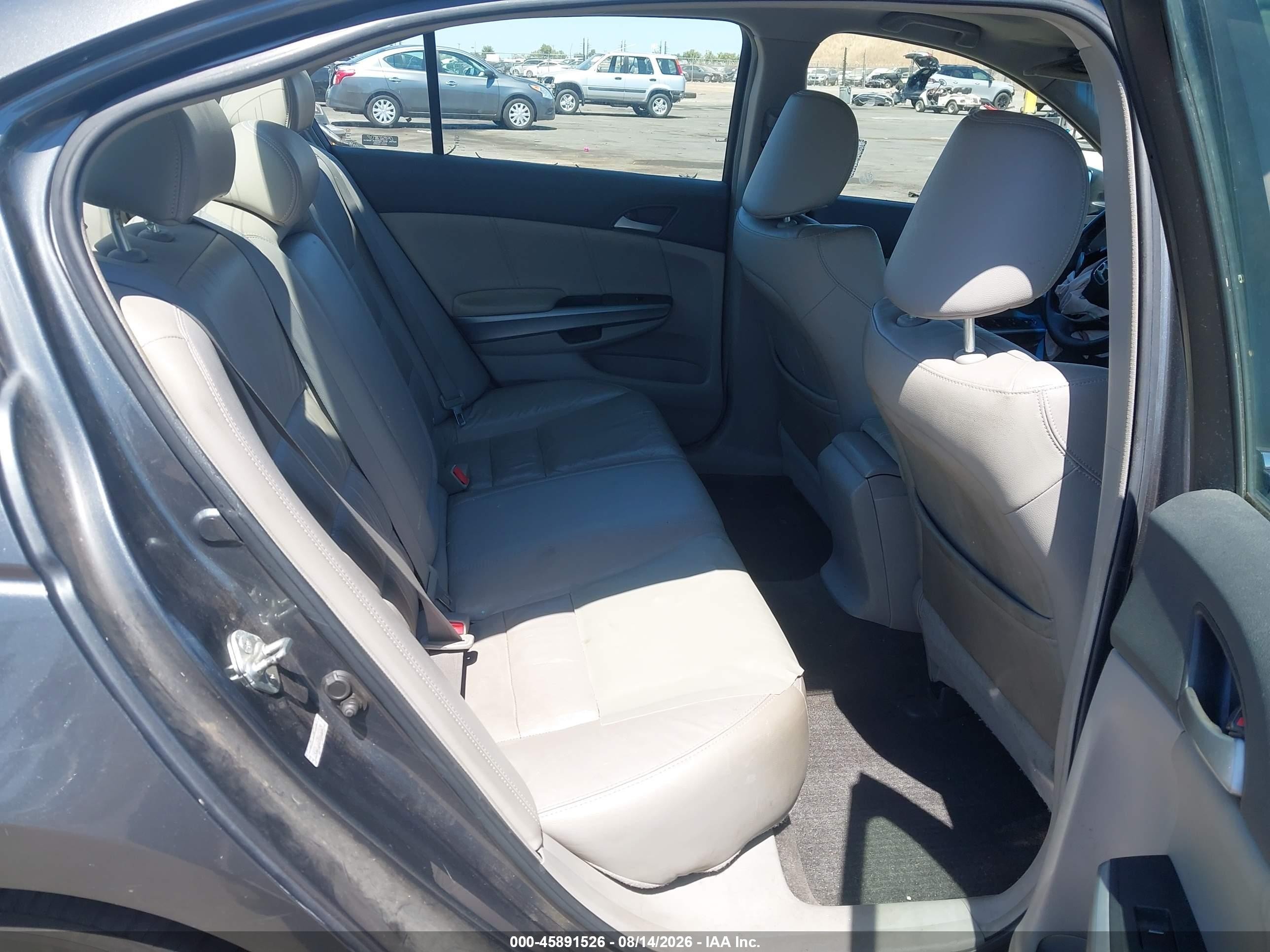 2008 Honda Accord 3.5 Ex-l Gray vin: 1HGCP36878A032829