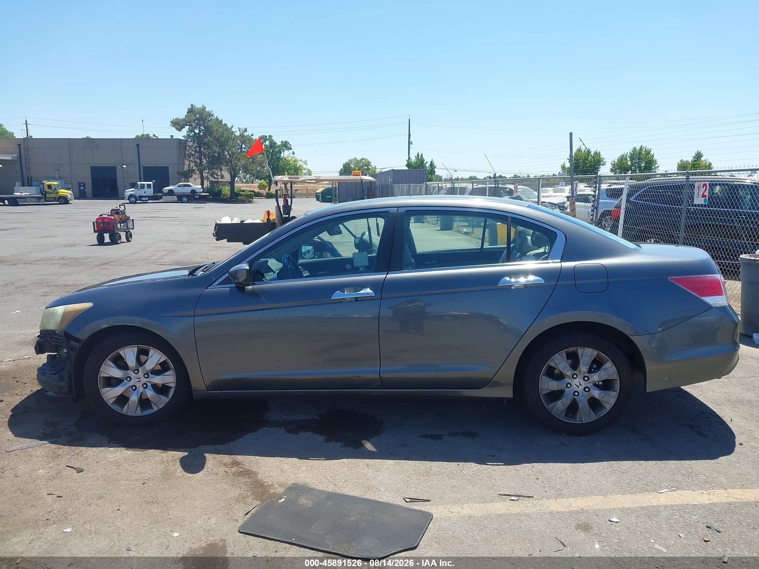 2008 Honda Accord 3.5 Ex-l Gray vin: 1HGCP36878A032829