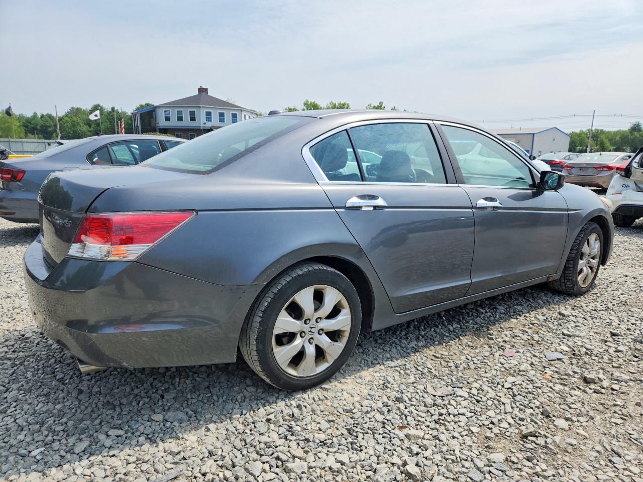 2008 Honda Accord Exl Gray vin: 1HGCP36878A037867