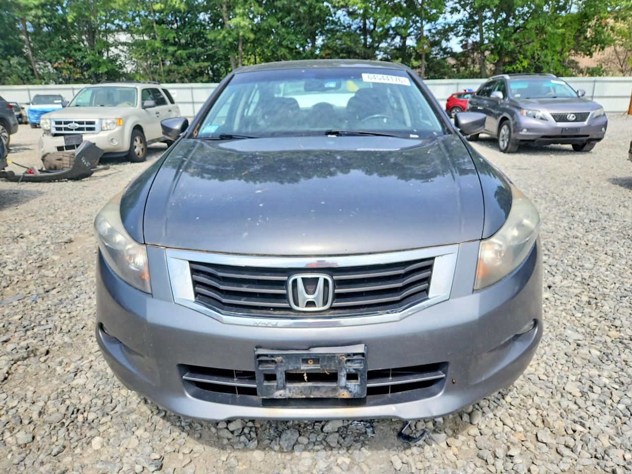 2008 Honda Accord Exl Gray vin: 1HGCP36878A037867