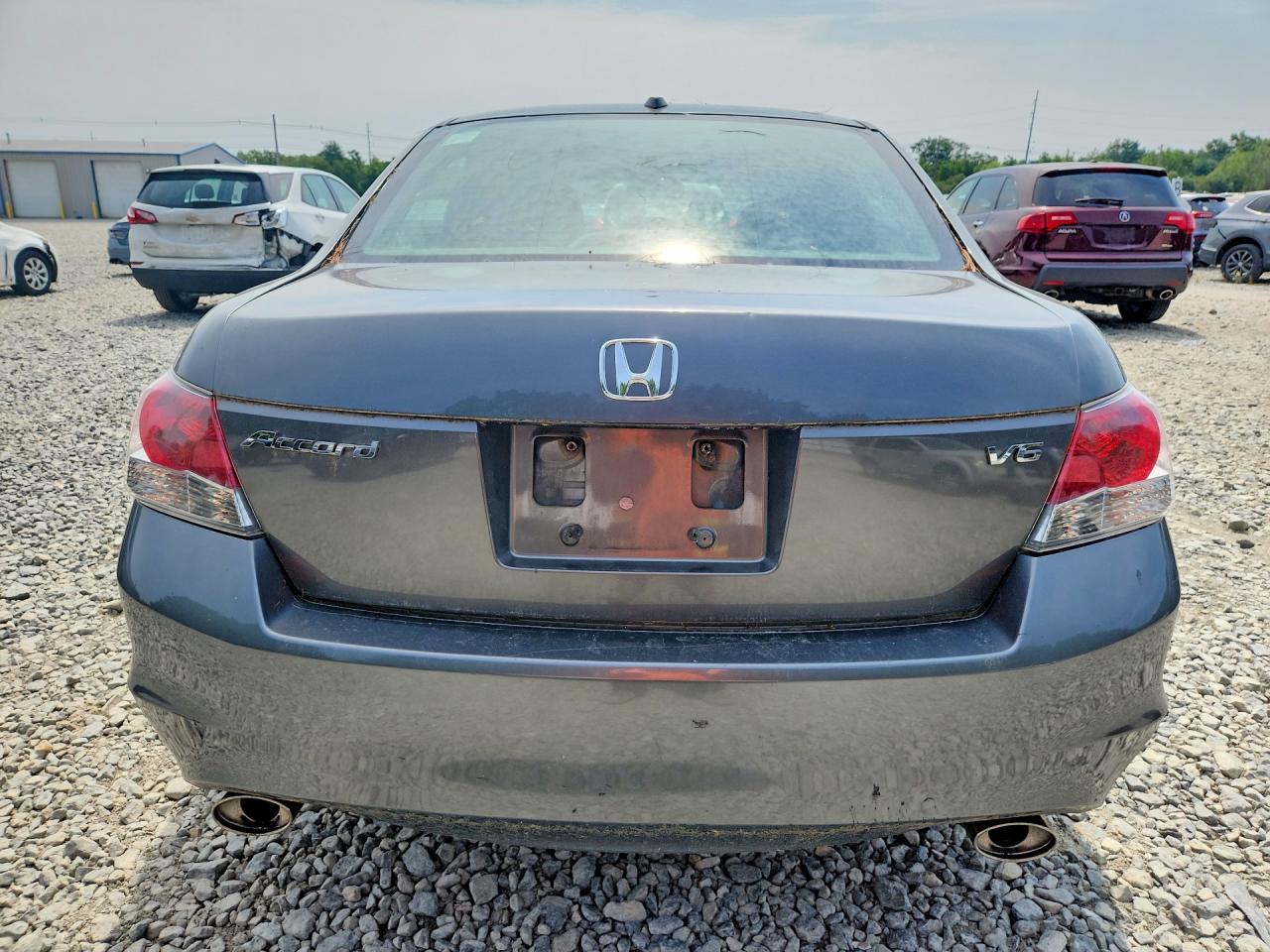 2008 Honda Accord Exl Gray vin: 1HGCP36878A037867