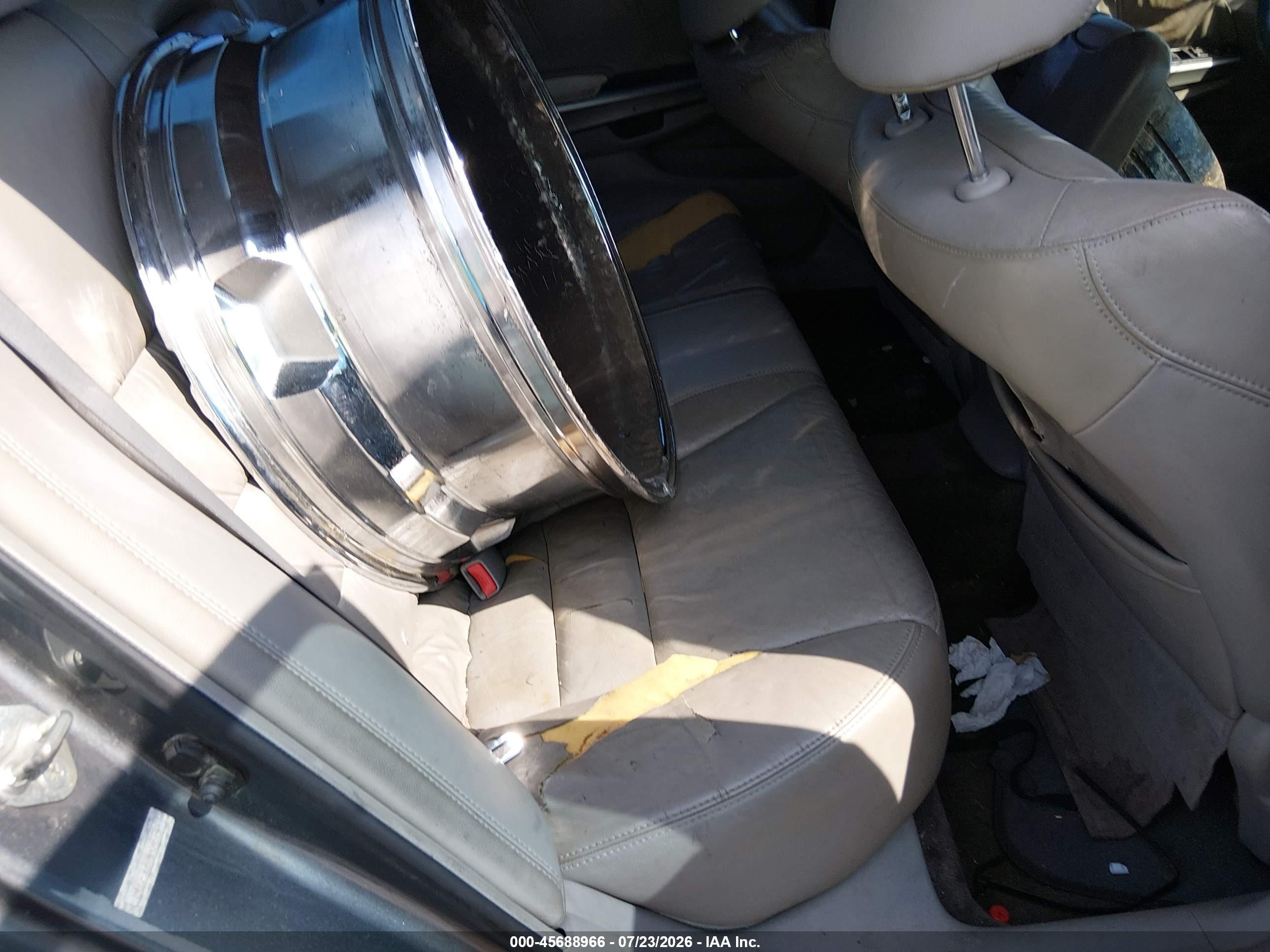 2008 Honda Accord 3.5 Ex-l Gray vin: 1HGCP36878A045192
