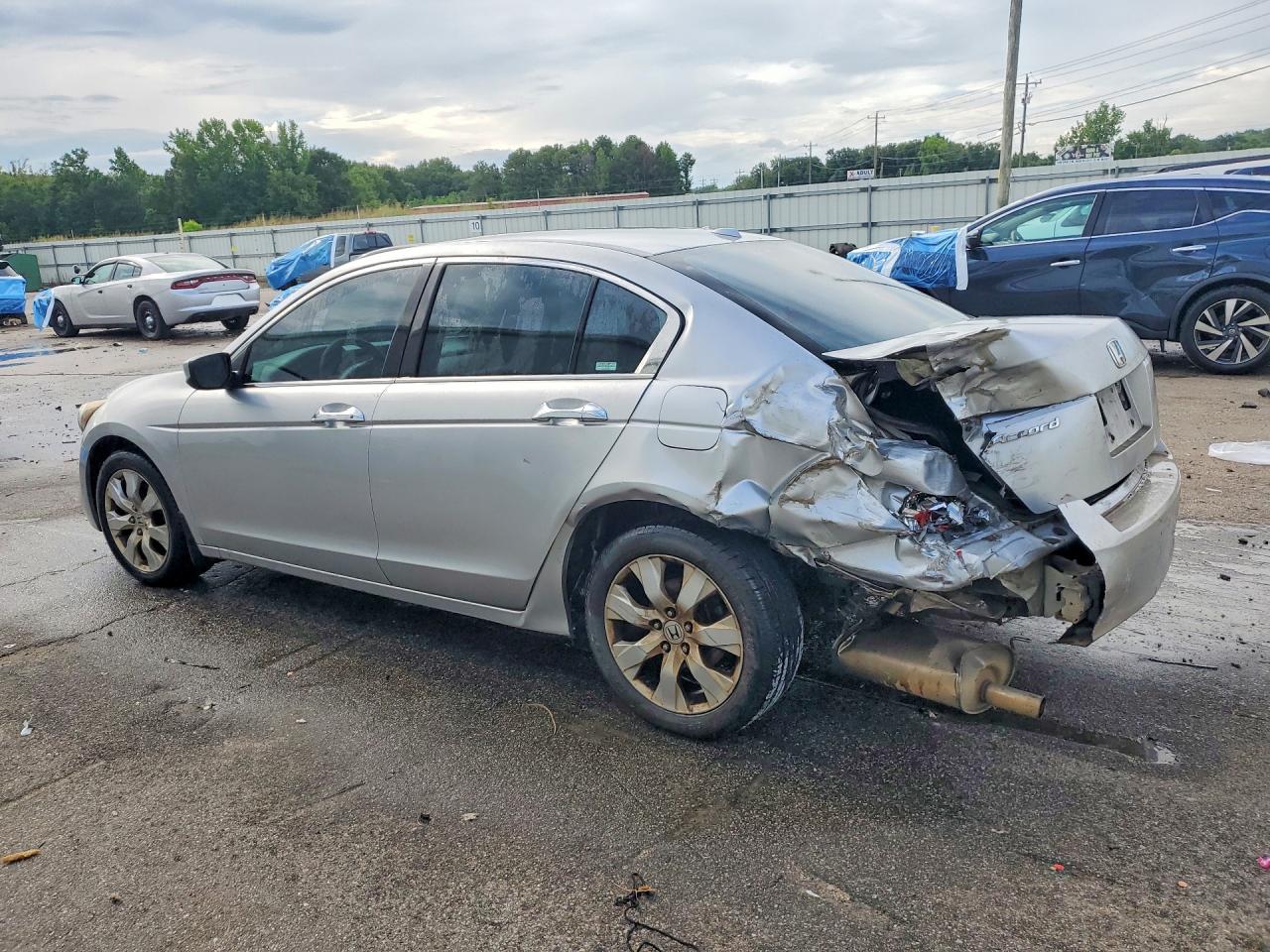 2008 Honda Accord Exl Silver vin: 1HGCP36878A070786