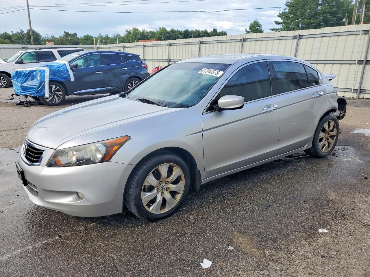 2008 Honda Accord Exl Silver vin: 1HGCP36878A070786