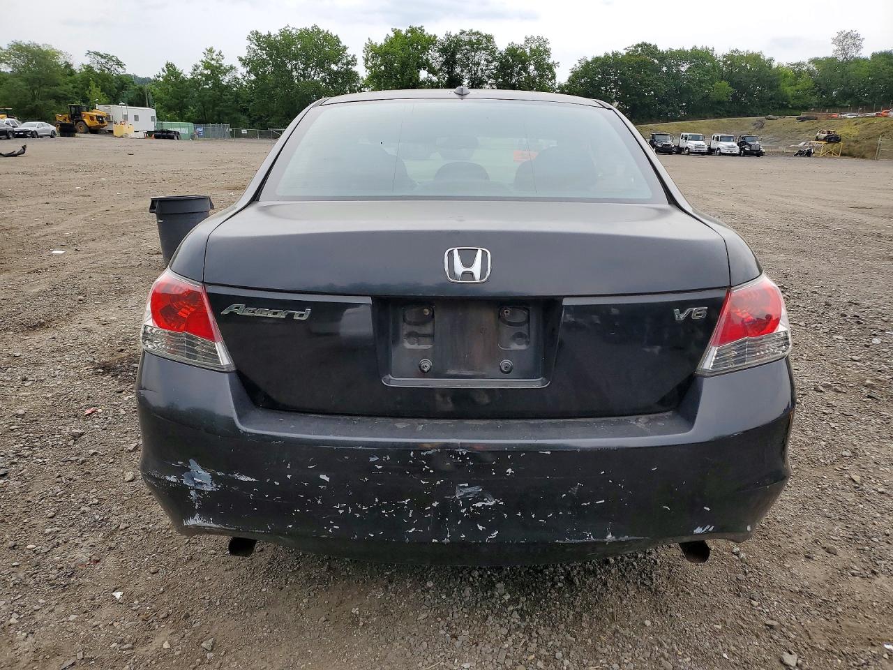 2008 Honda Accord Exl Black vin: 1HGCP36878A071582