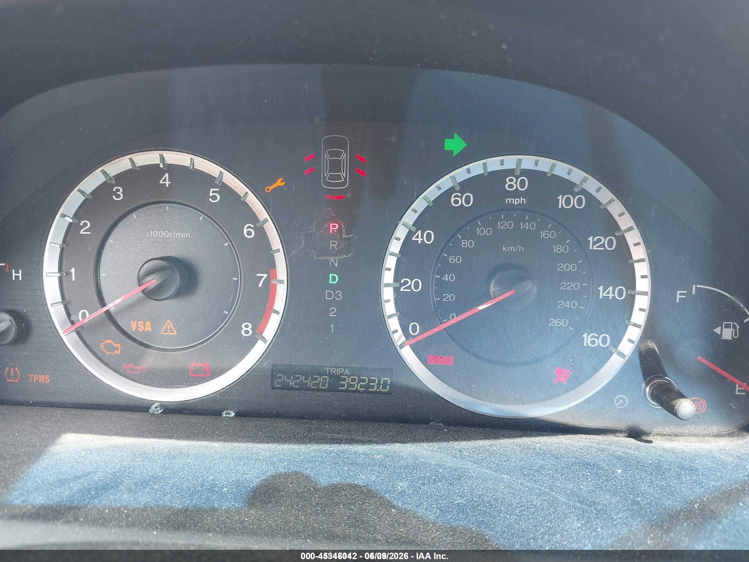 2008 Honda Accord 3.5 Ex-l Green vin: 1HGCP36878A077561
