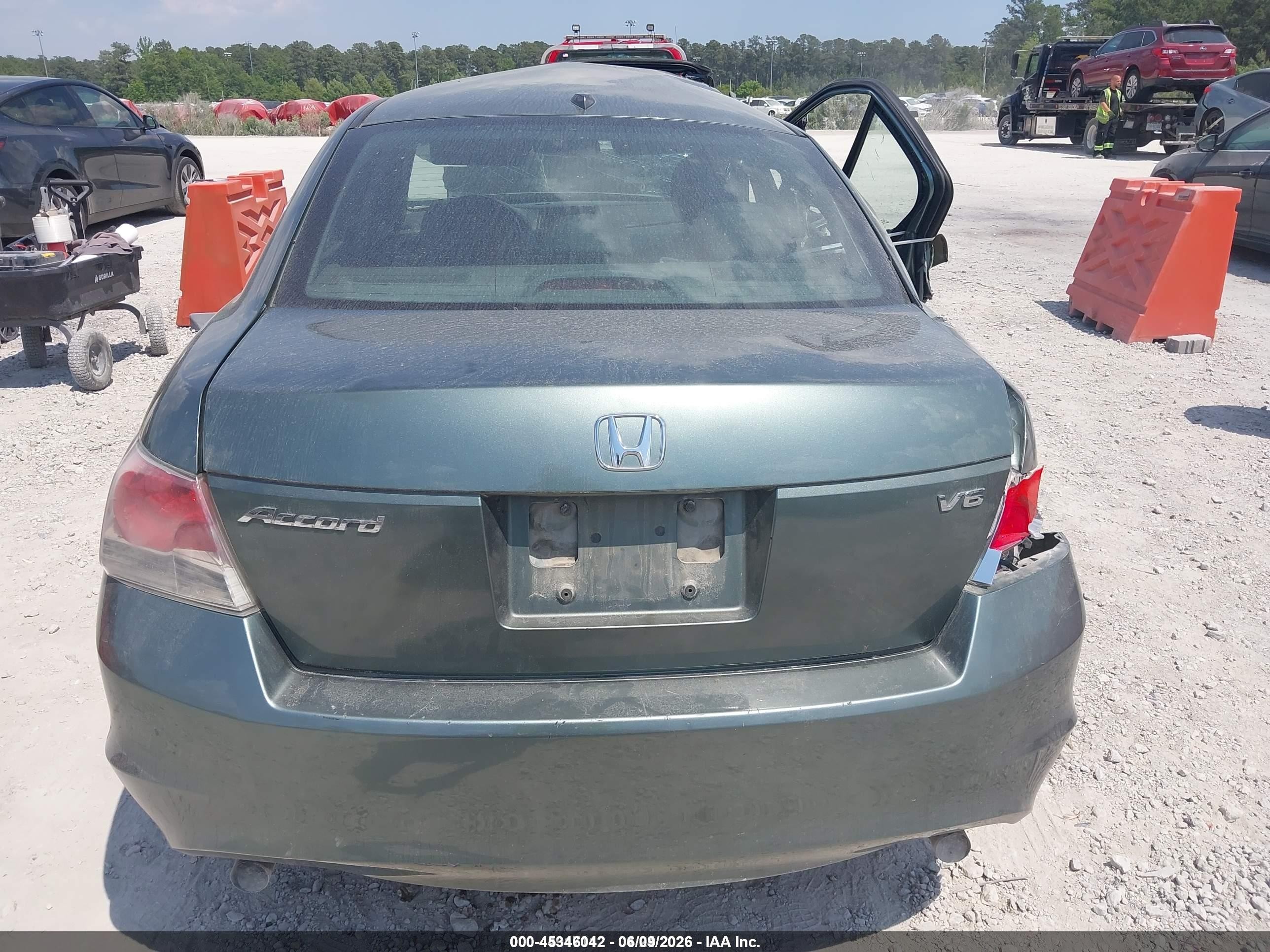 2008 Honda Accord 3.5 Ex-l Green vin: 1HGCP36878A077561