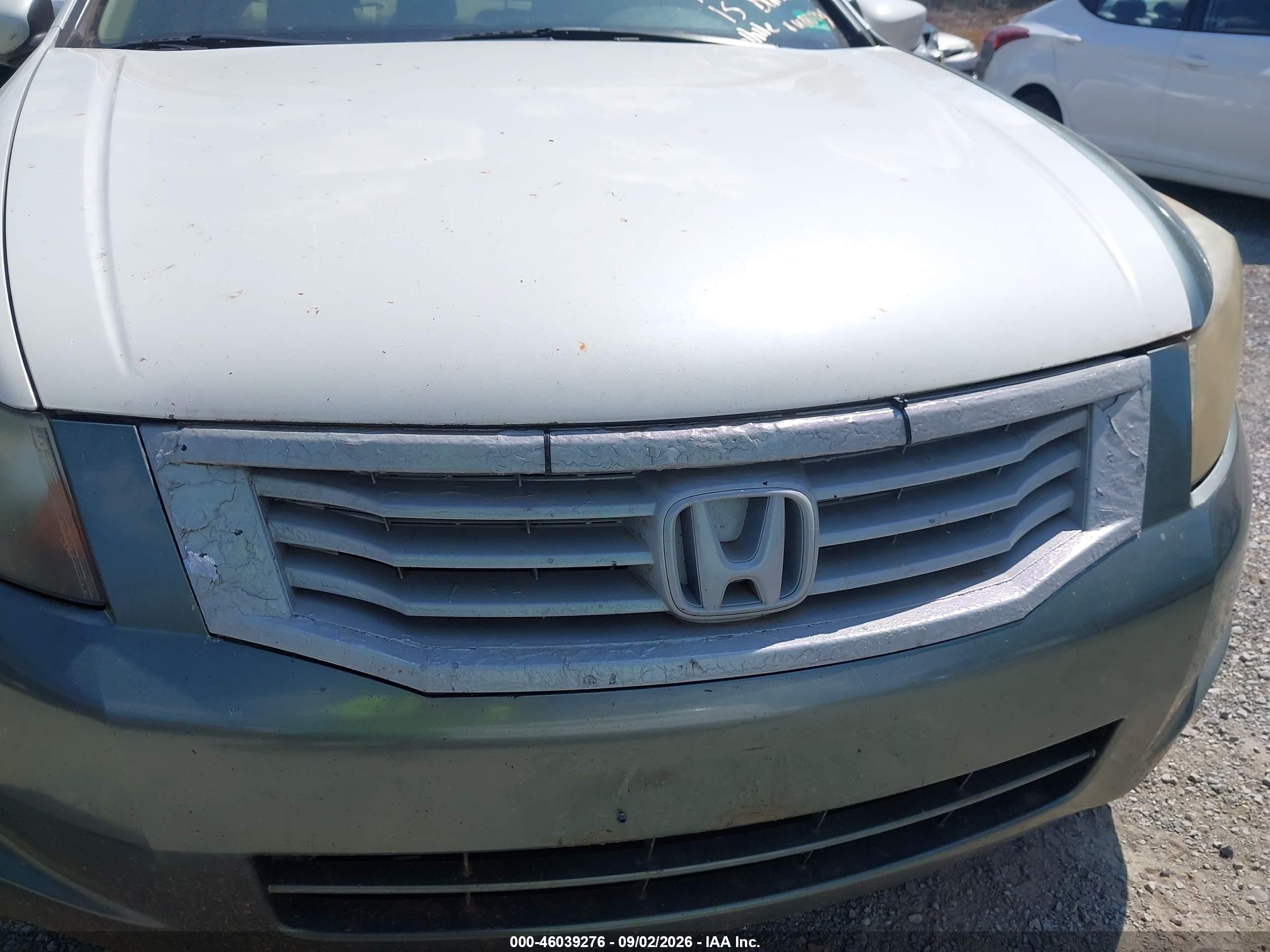 2008 Honda Accord 3.5 Ex-l White vin: 1HGCP36878A083487