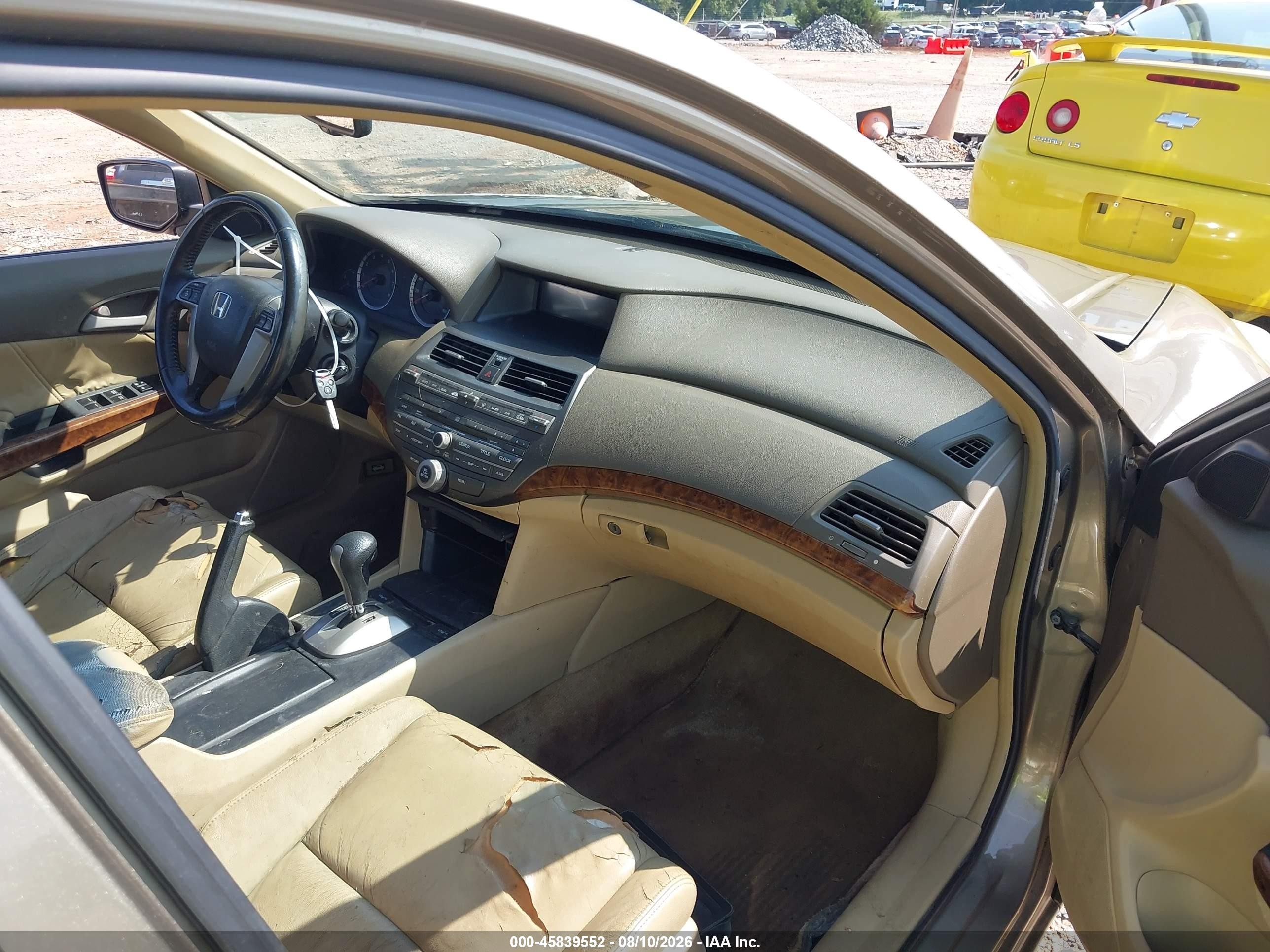 2009 Honda Accord 3.5 Ex-l Gold vin: 1HGCP36879A000951